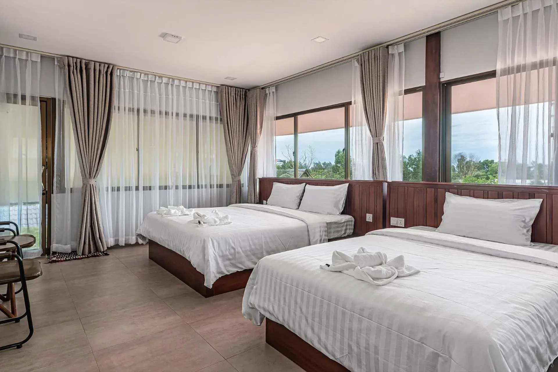 Garden, Bed in Sandy Residence Sihanoukville Garden, Bed in Sandy Residence Sihanoukville