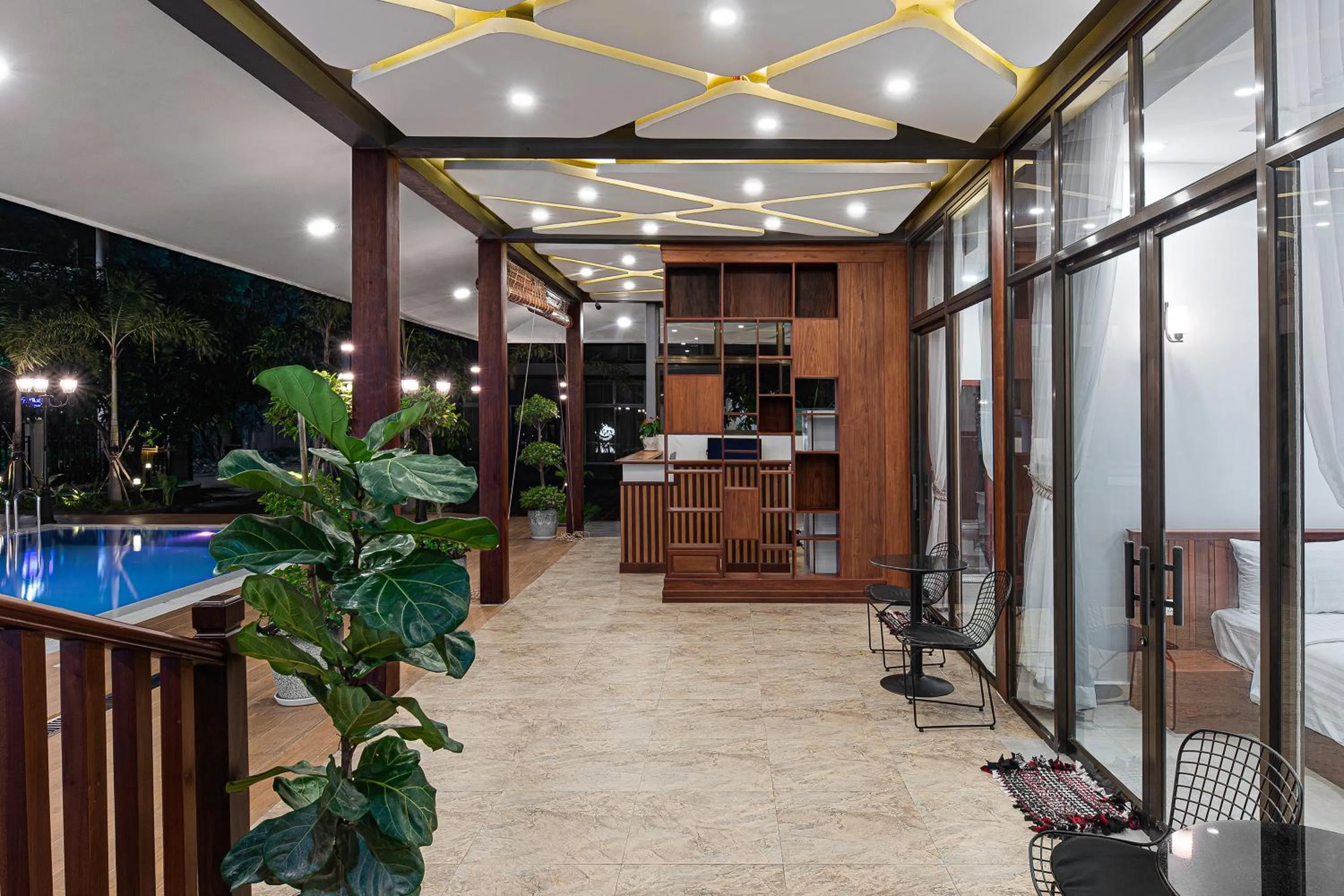 Lounge or bar in Sandy Residence Sihanoukville