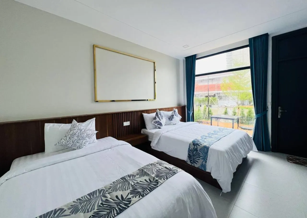 Bed in Sandy Residence Sihanoukville