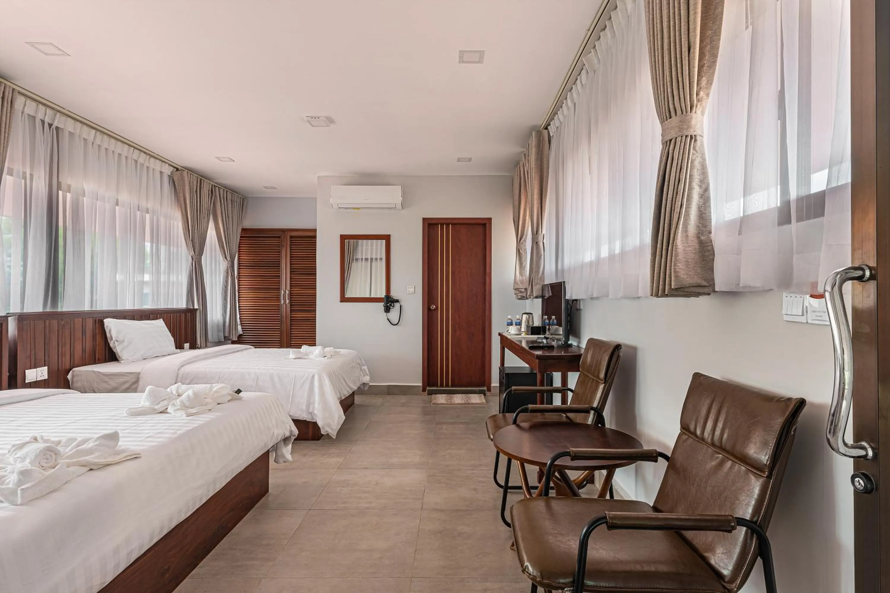 Bed in Sandy Residence Sihanoukville