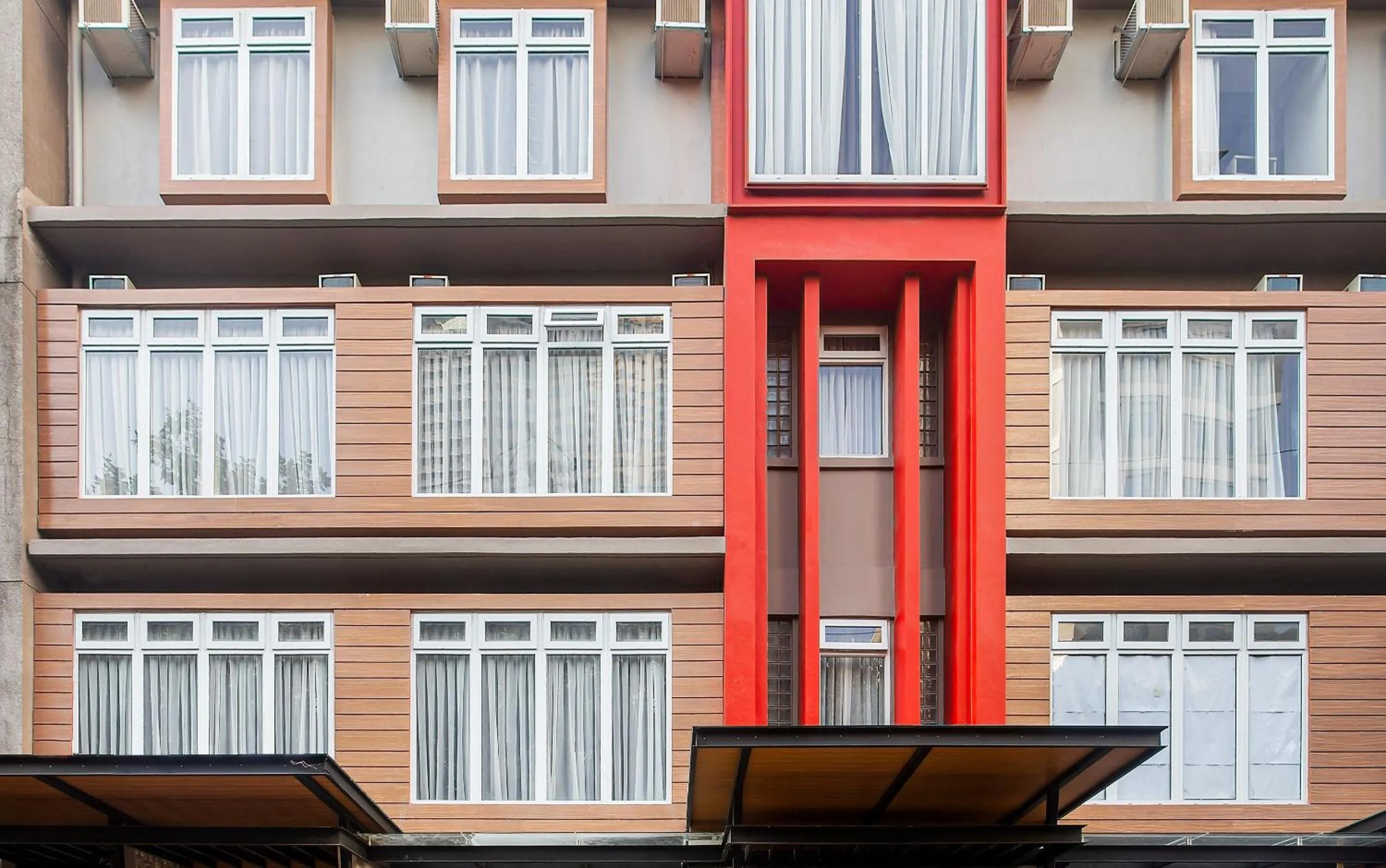 Facade/entrance in Airo Hotel Manila