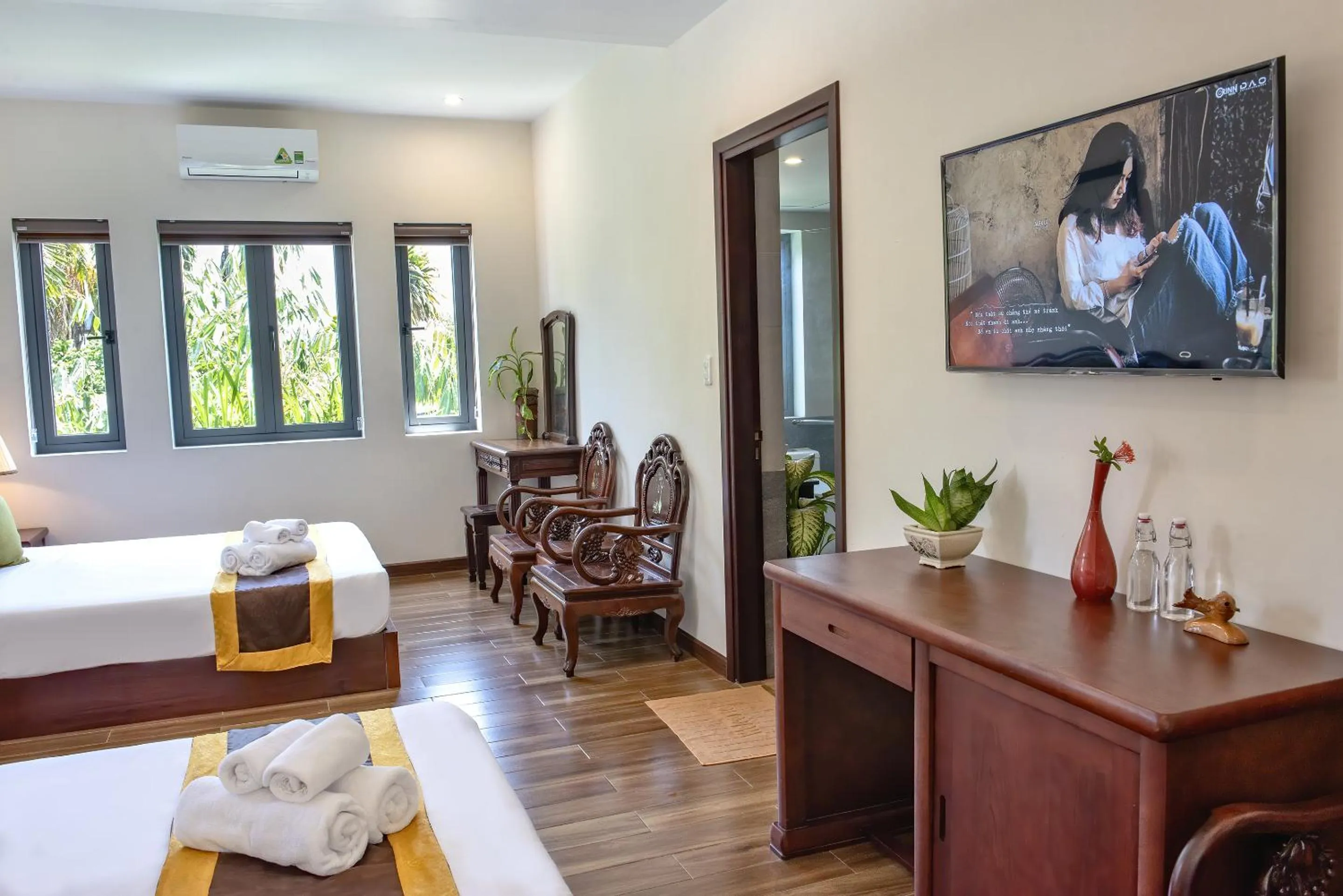 Bedroom, Bed in SHALA BOUTIQUE HOIAN