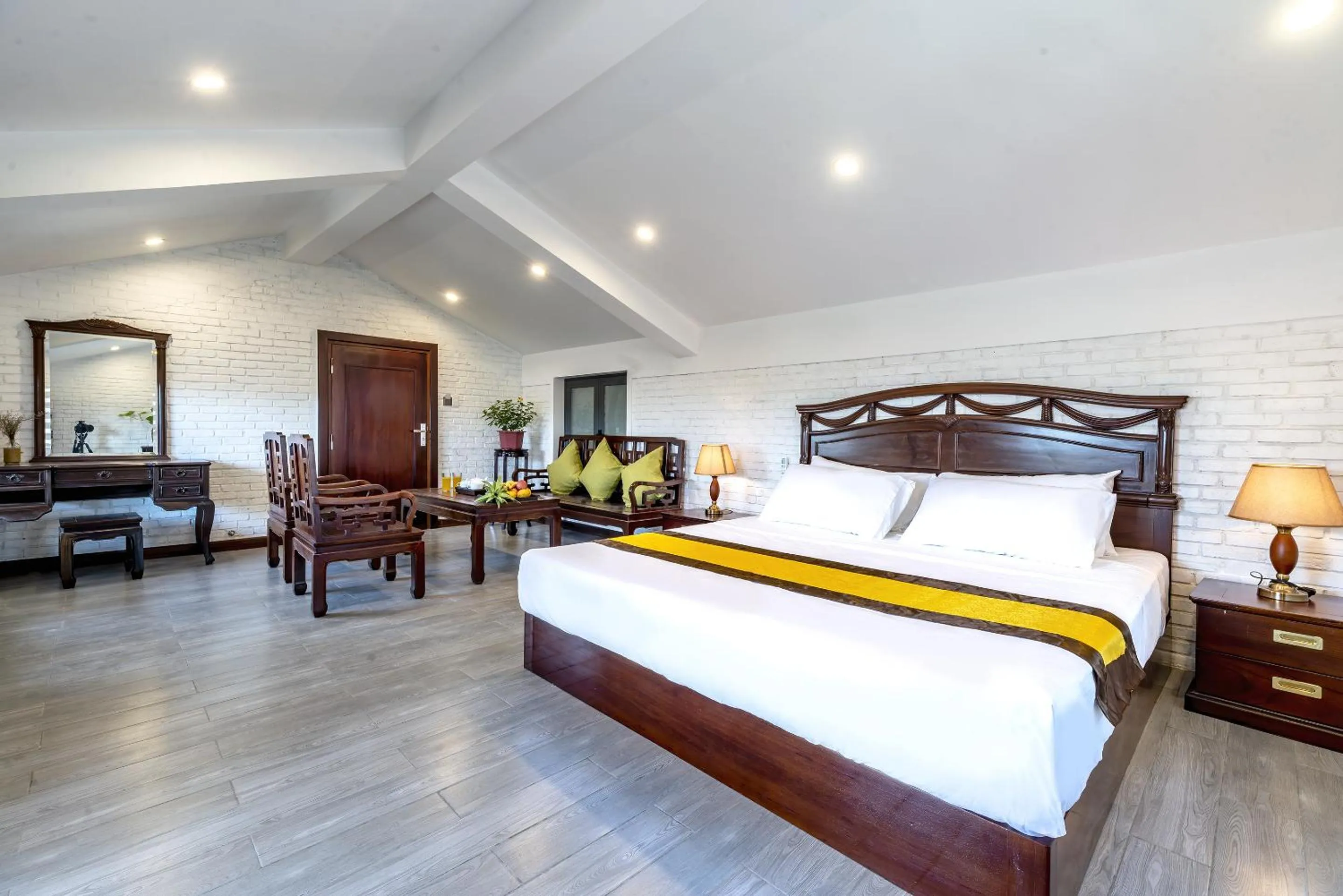 Photo of the whole room, Bed in SHALA BOUTIQUE HOIAN