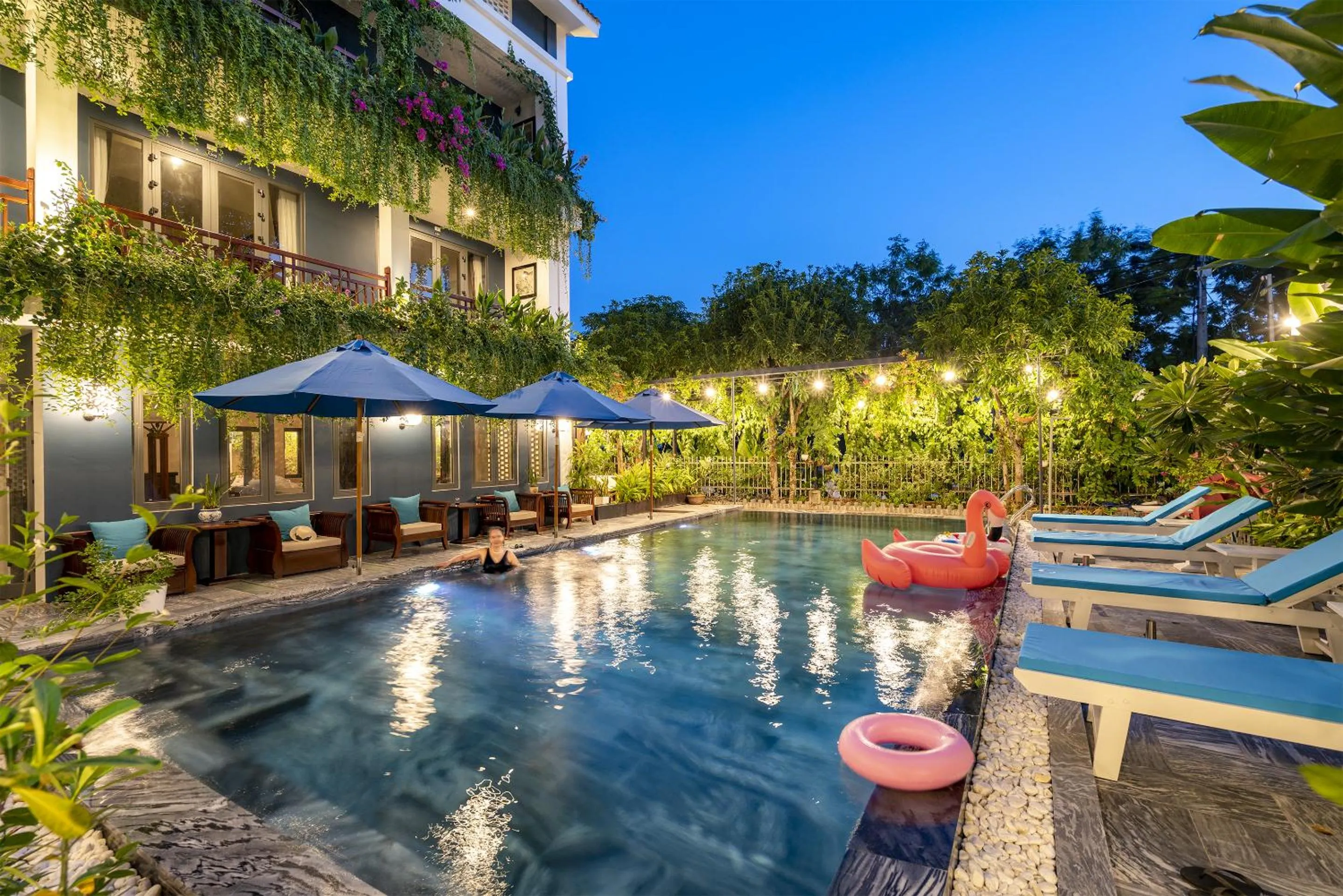 Swimming pool in SHALA BOUTIQUE HOIAN
