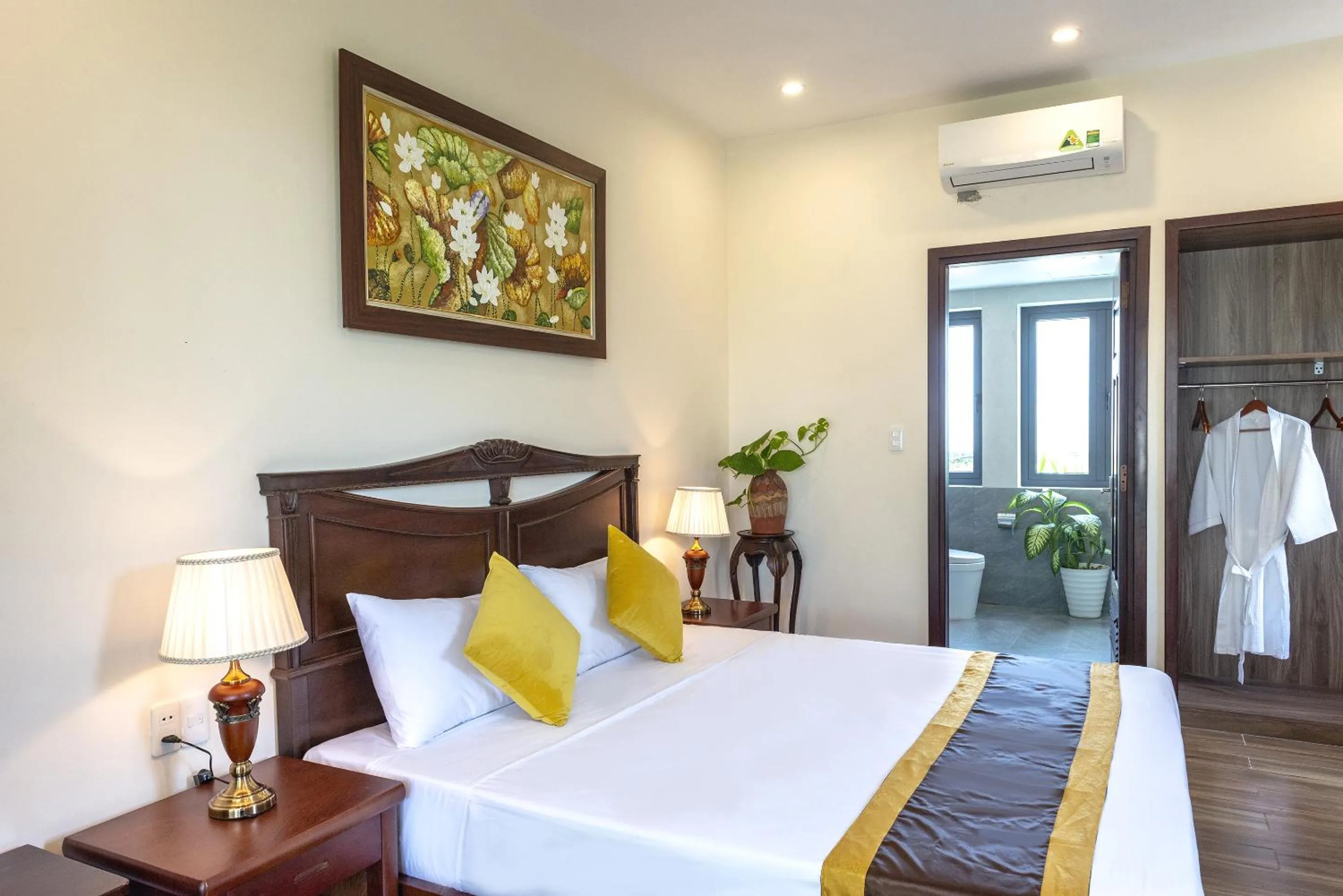 Bedroom, Bed in SHALA BOUTIQUE HOIAN