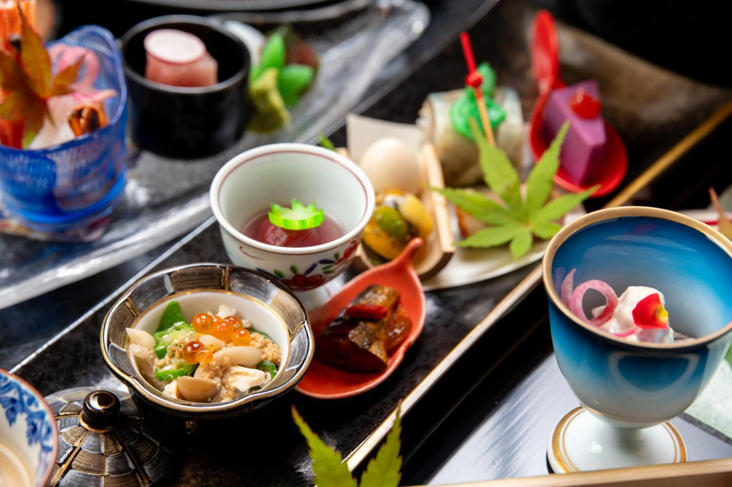 Dinner in Tsukasa Ryokan