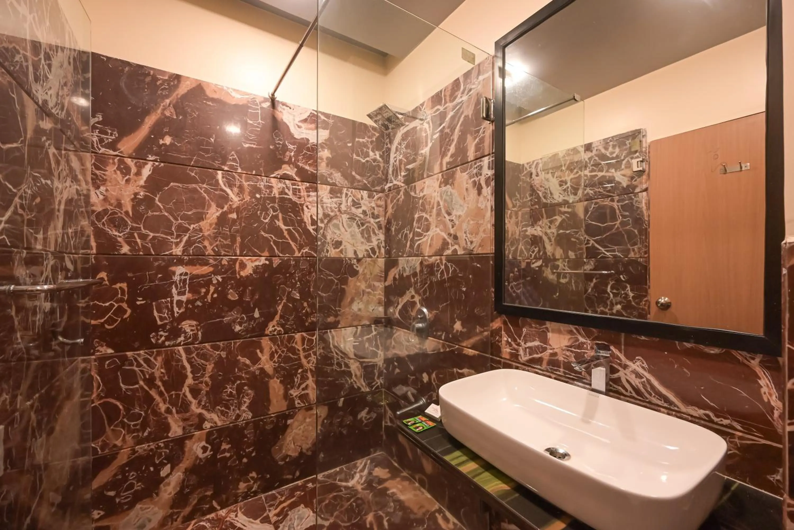 Shower in Hotel Aristro Lonavala