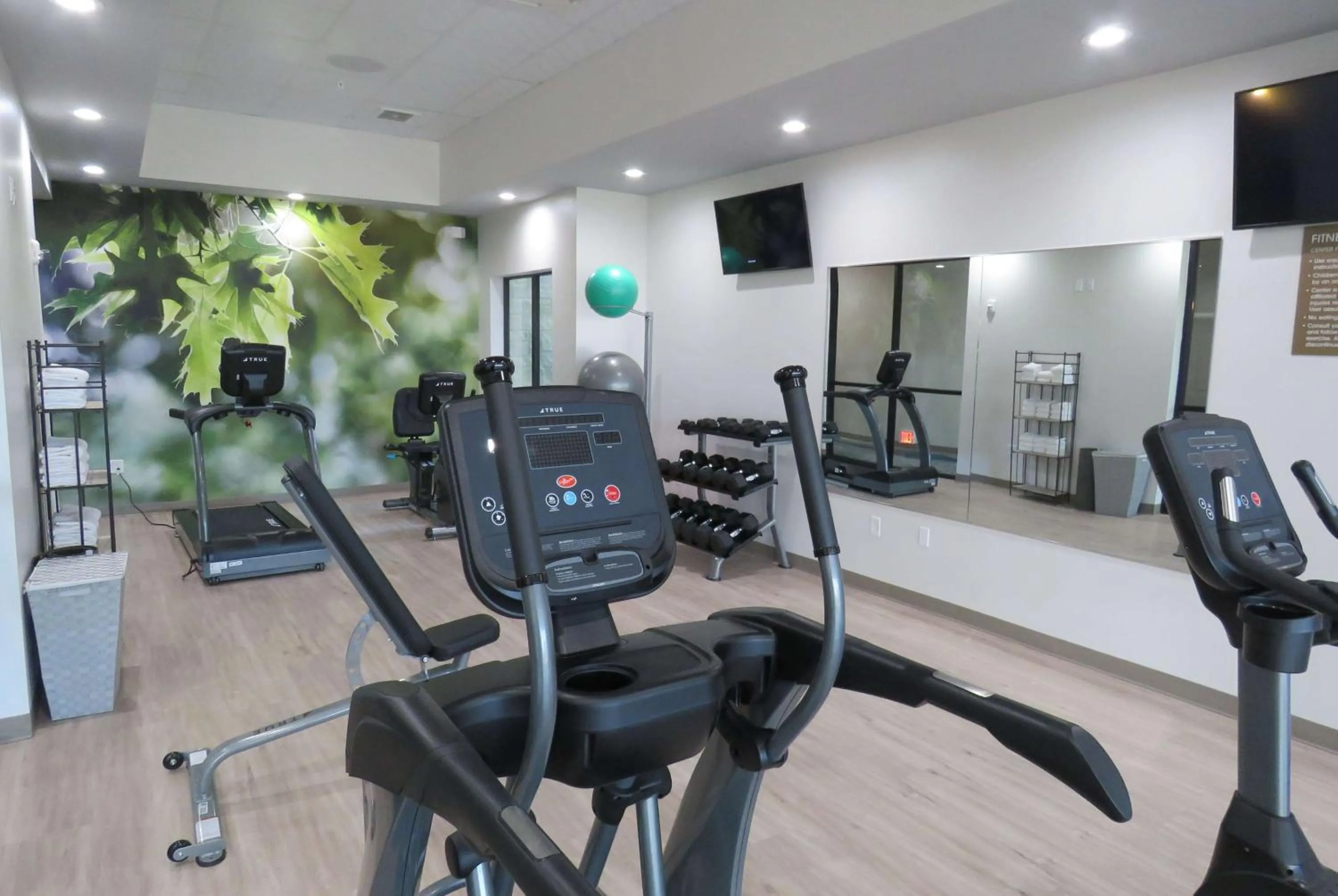 Fitness centre/facilities in Wyndham Garden College Station