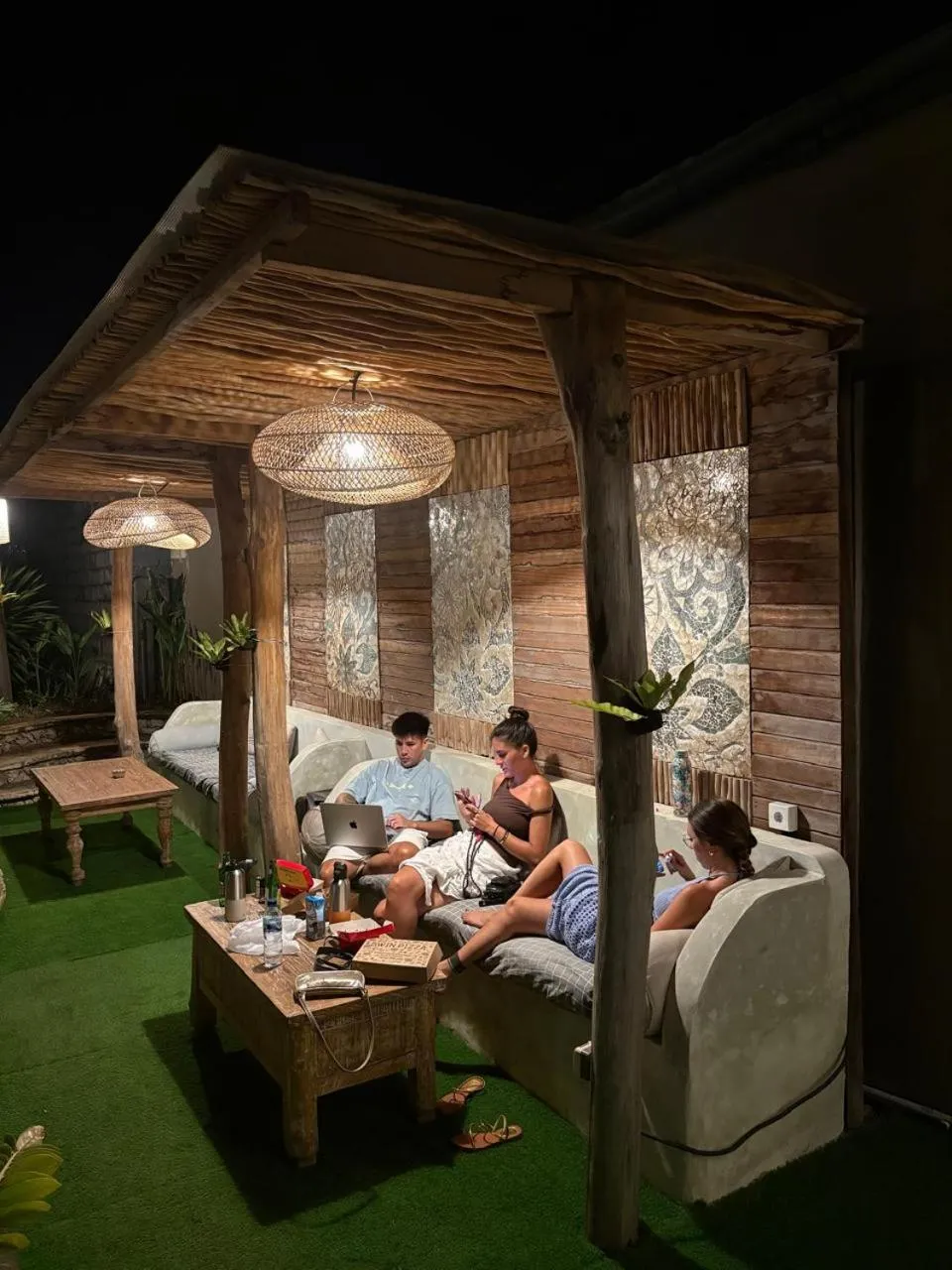 Patio in Daghan Cottage Nusa Penida