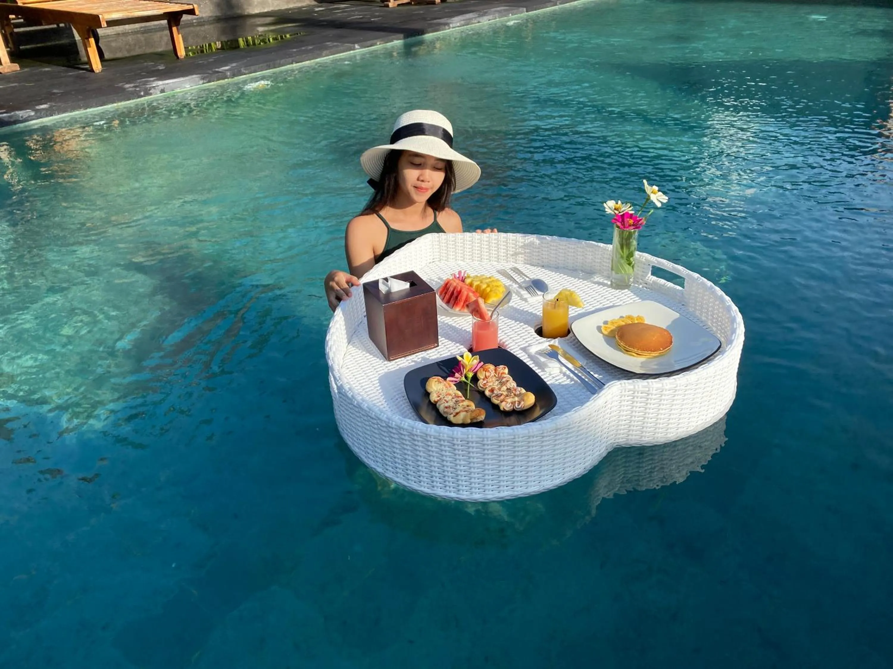 Swimming pool in Daghan Cottage Nusa Penida