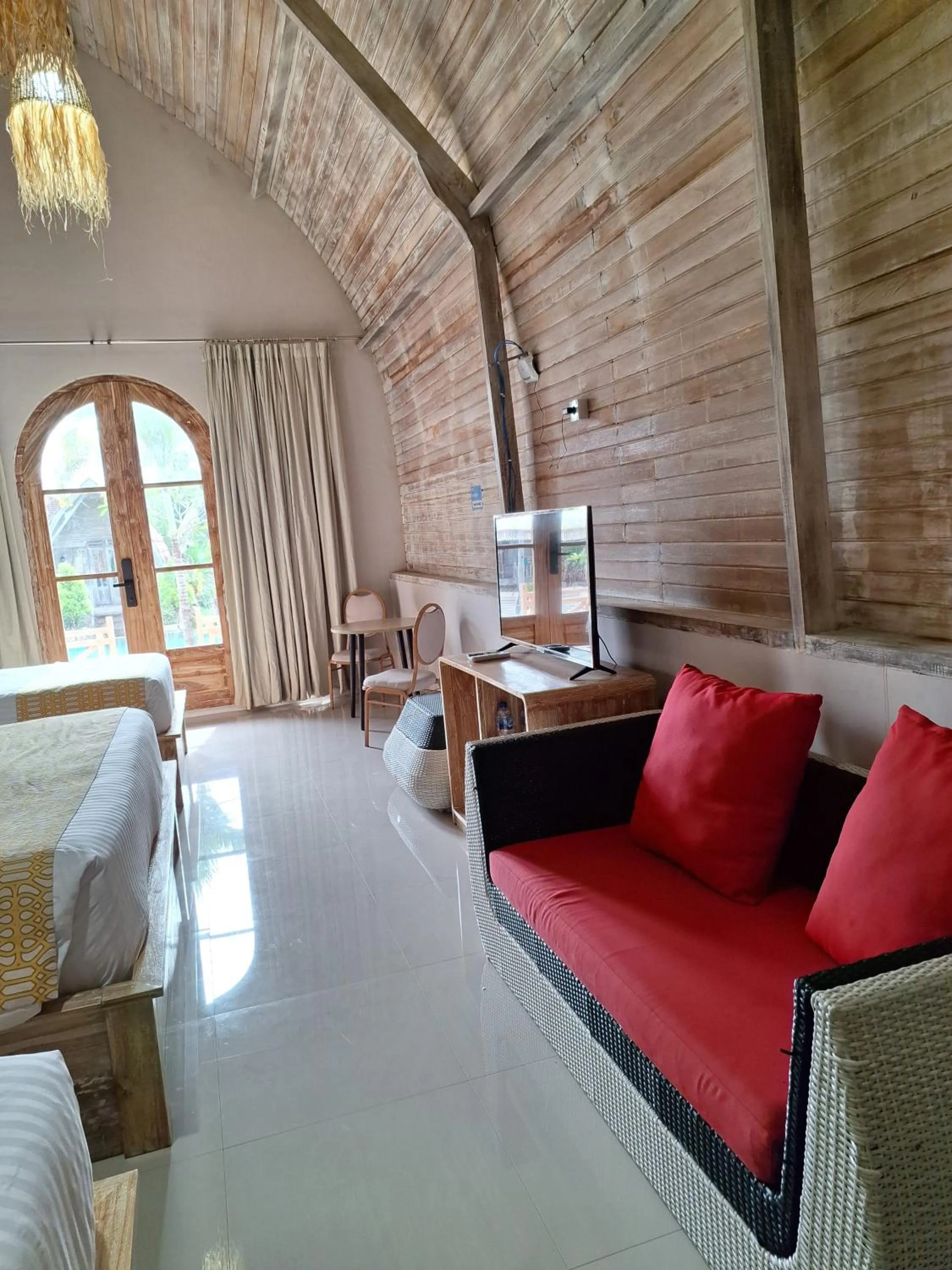 Bed in Daghan Cottage Nusa Penida