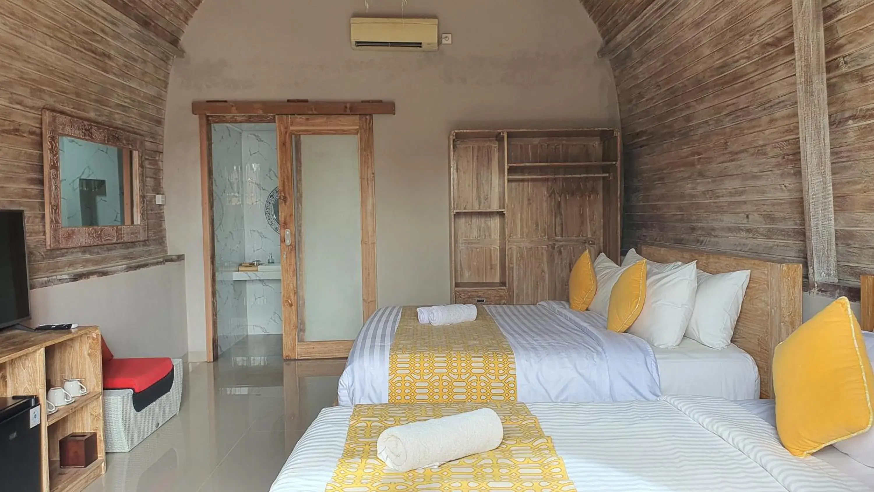 Bed in Daghan Cottage Nusa Penida Bed in Daghan Cottage Nusa Penida