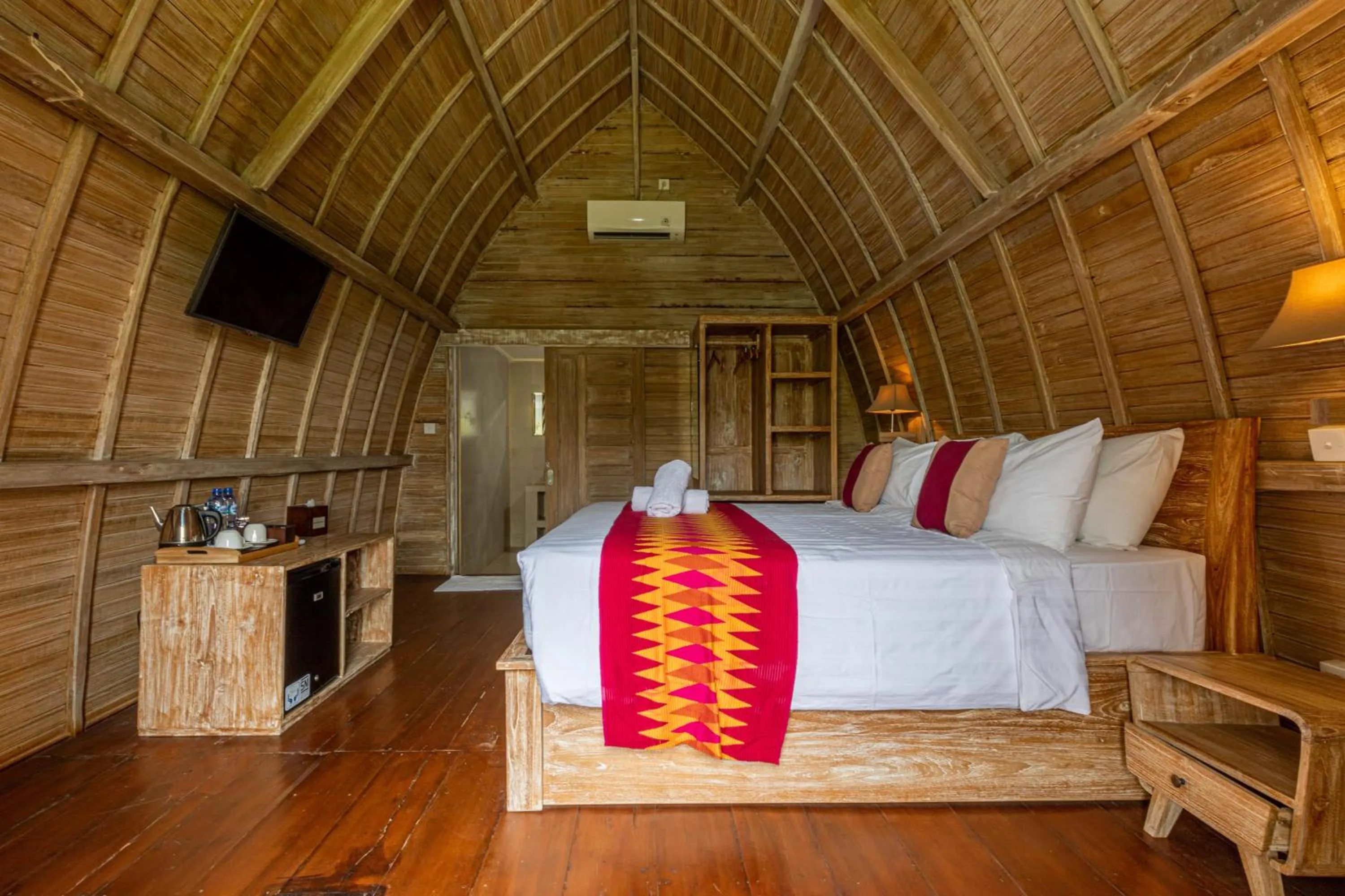 Bed in Daghan Cottage Nusa Penida