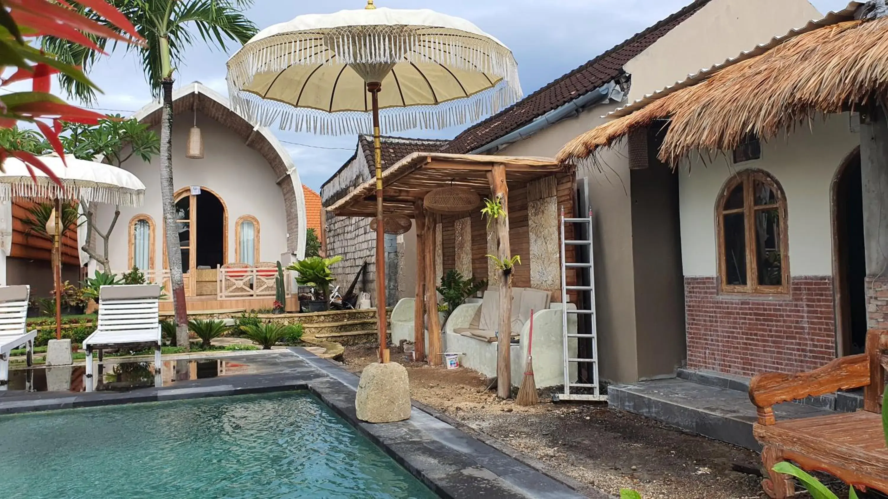 Property building in Daghan Cottage Nusa Penida Property building in Daghan Cottage Nusa Penida