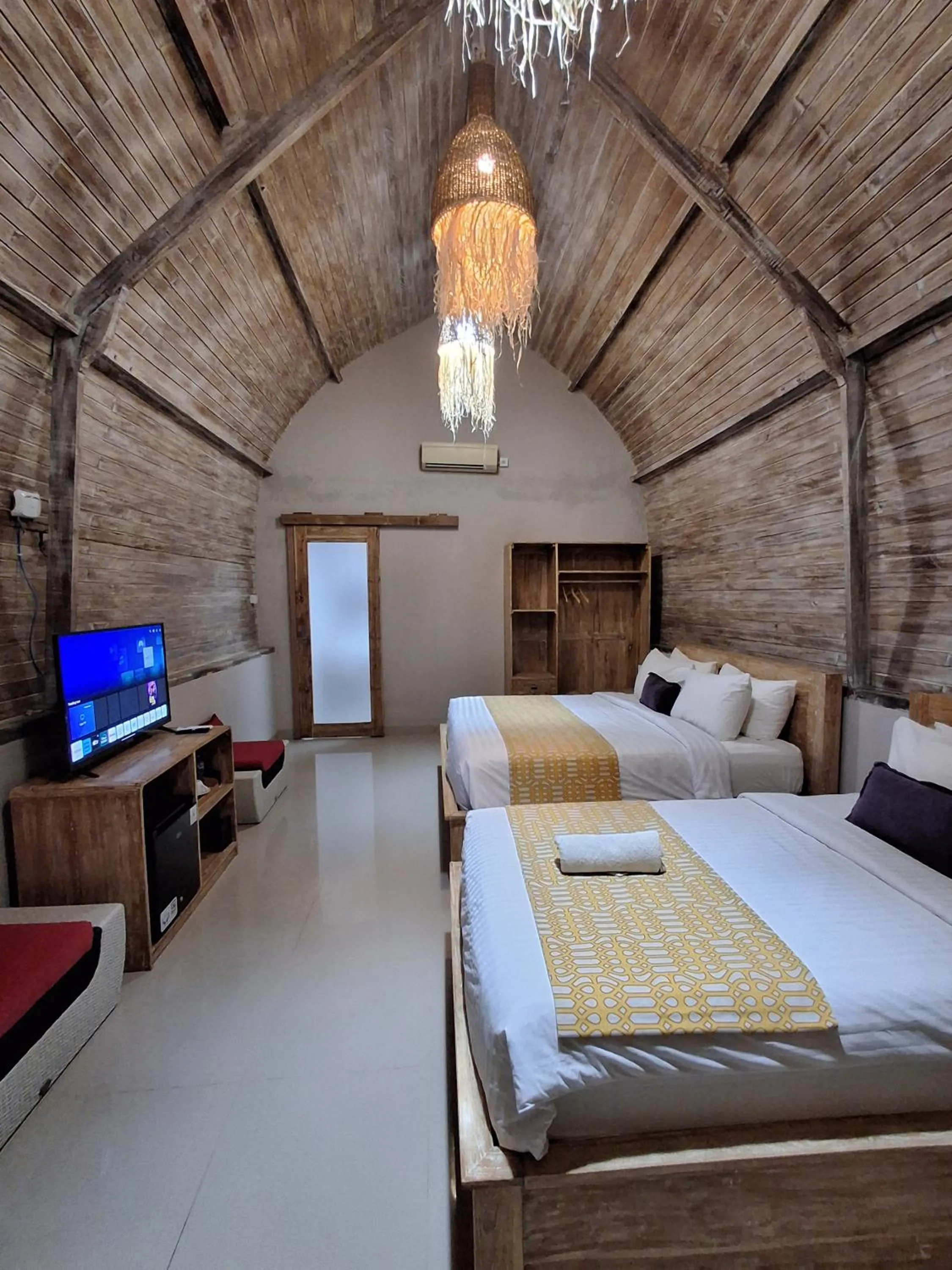 Bed in Daghan Cottage Nusa Penida