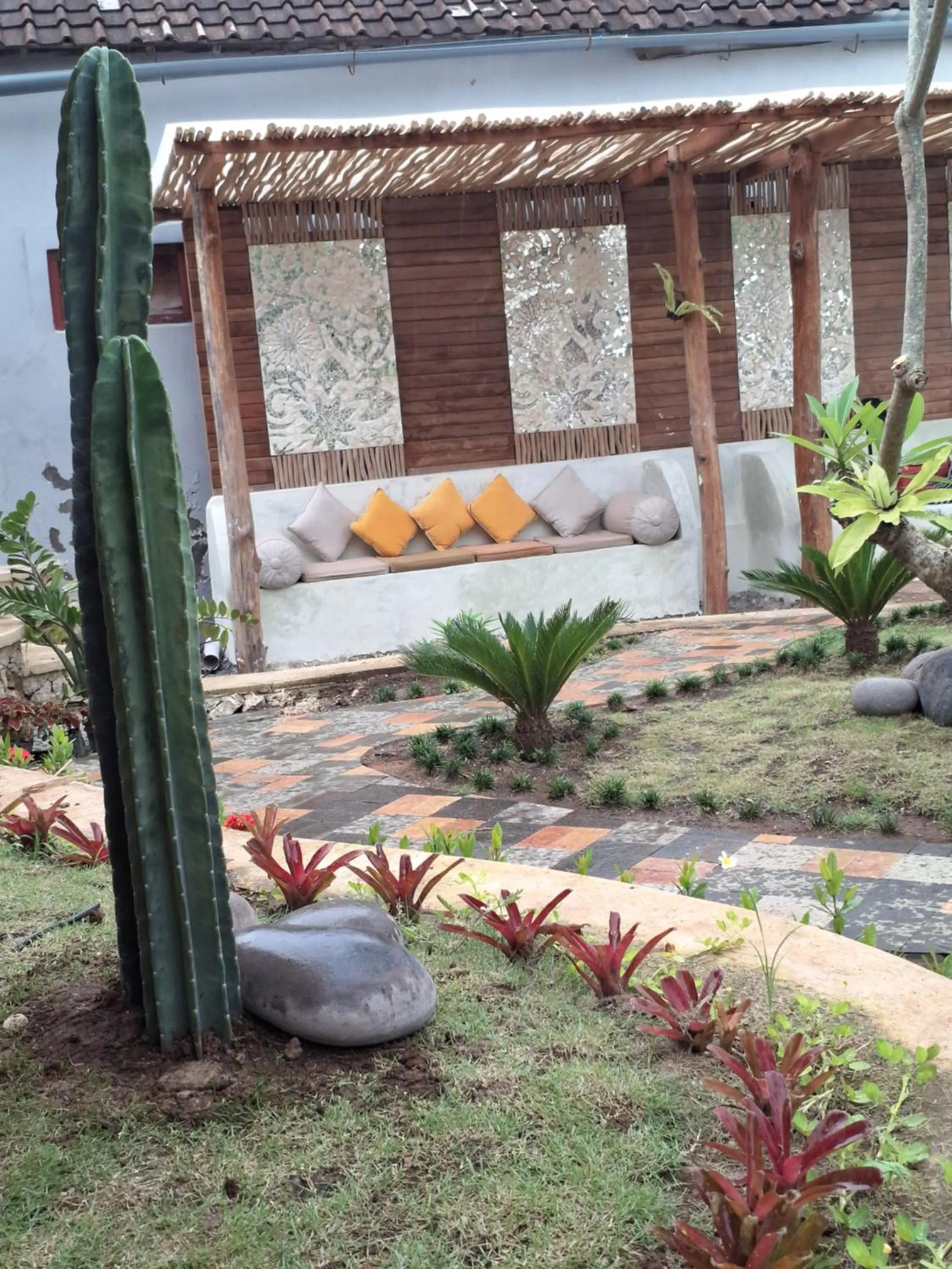 Patio in Daghan Cottage Nusa Penida