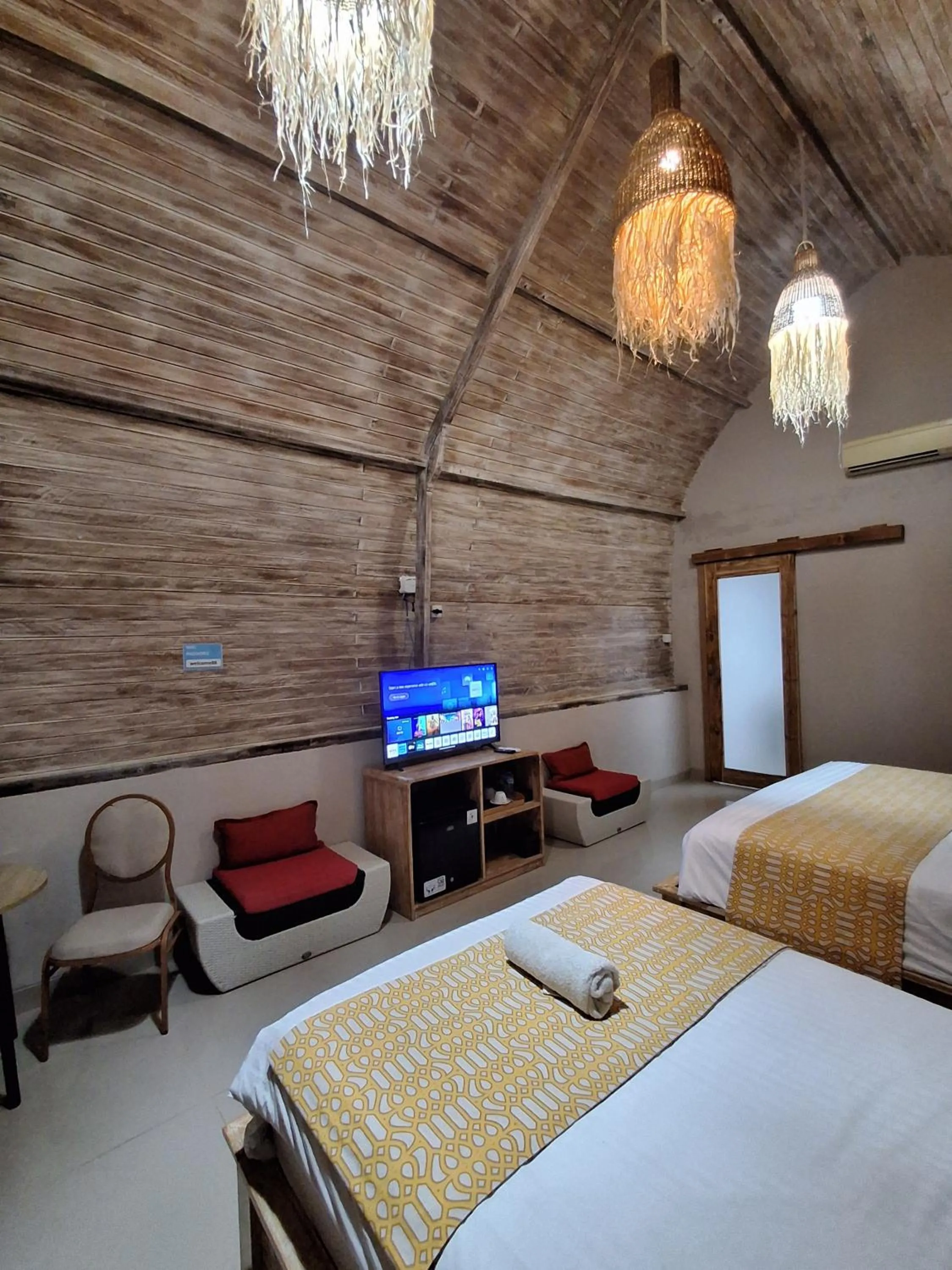 Bed in Daghan Cottage Nusa Penida