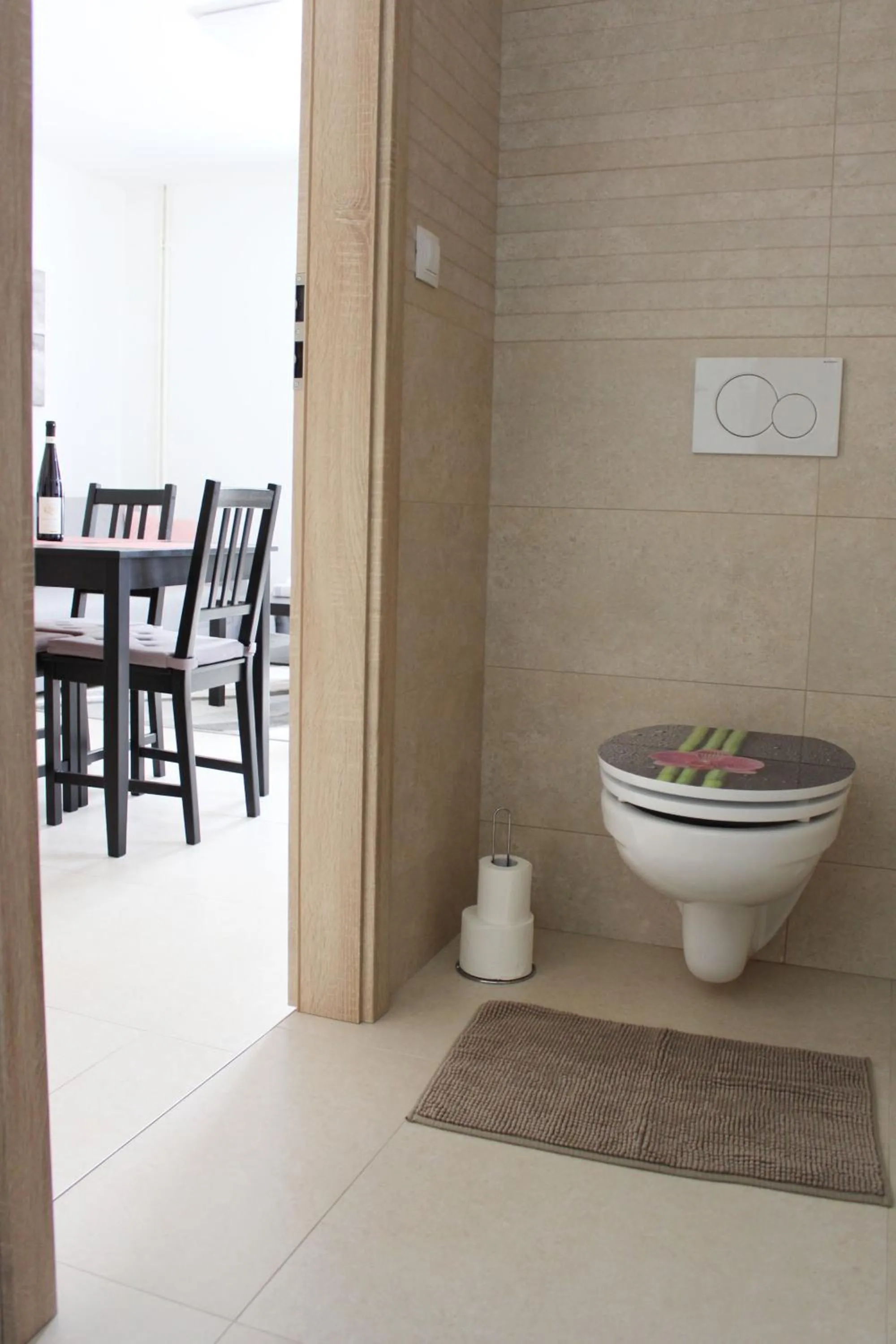 Toilet in Apartmány v podhradí