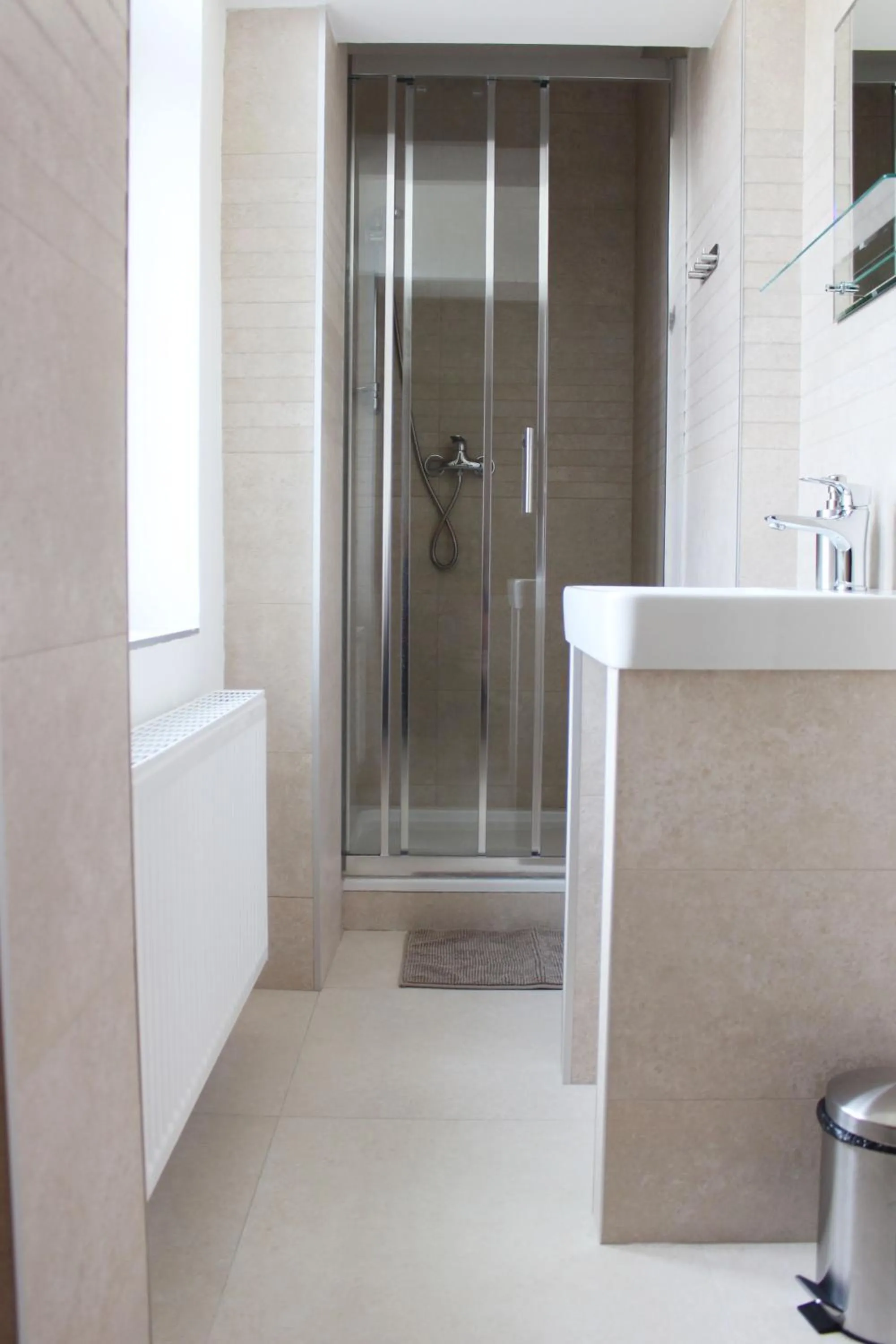 Shower in Apartmány v podhradí