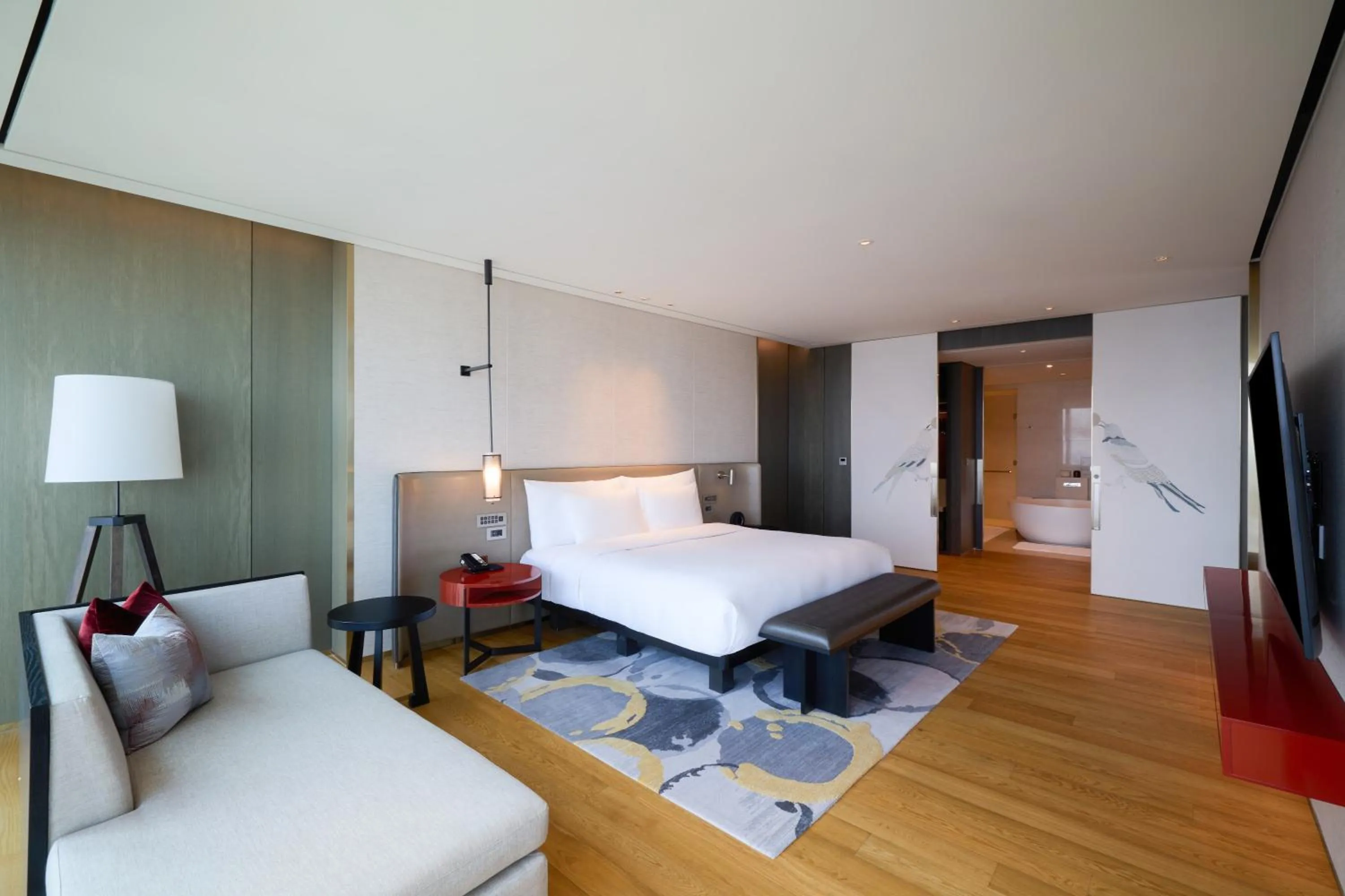 Bed in Grand Hyatt Jeju