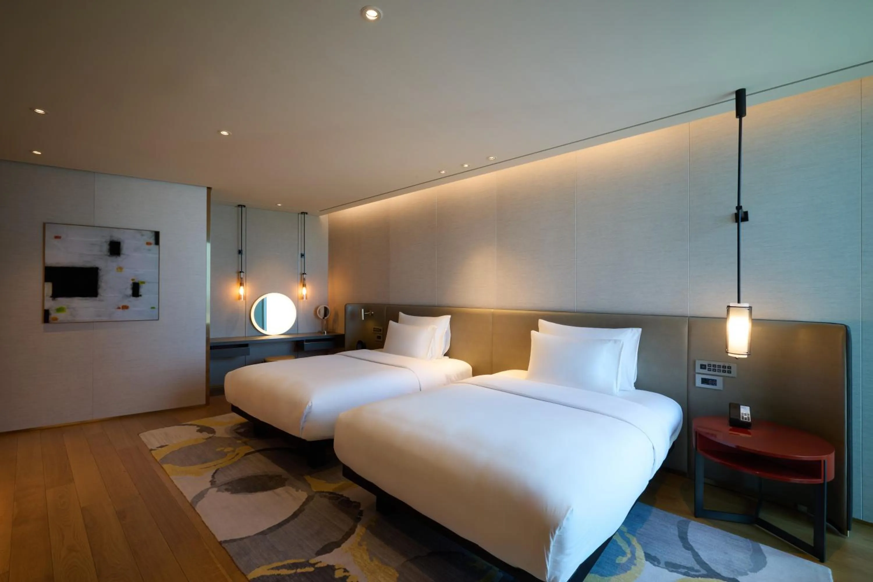 Bedroom, Bed in Grand Hyatt Jeju