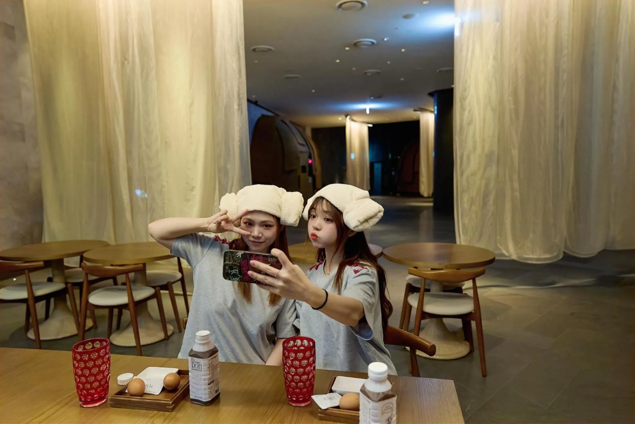 Sauna in Grand Hyatt Jeju