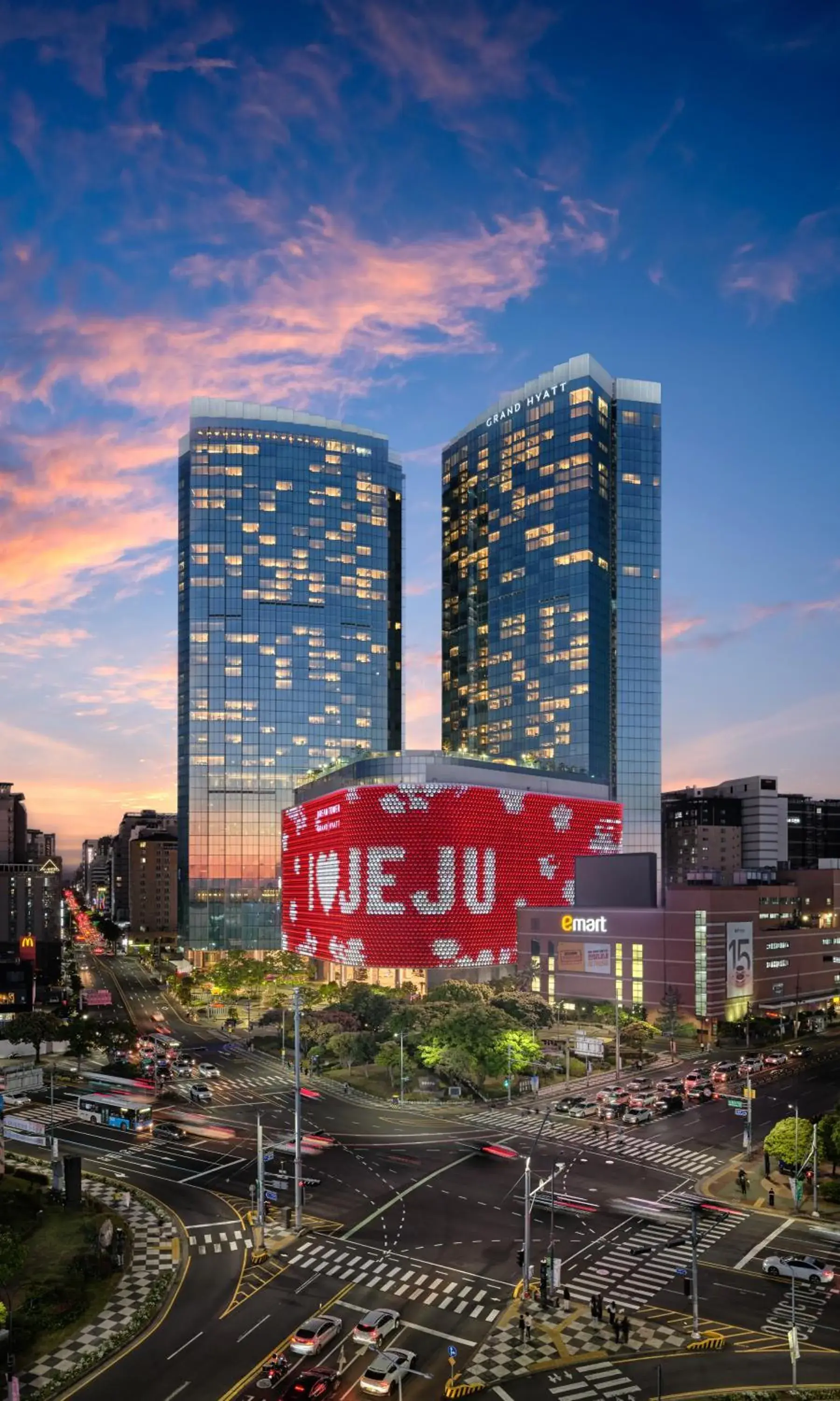 Property building in Grand Hyatt Jeju Property building in Grand Hyatt Jeju