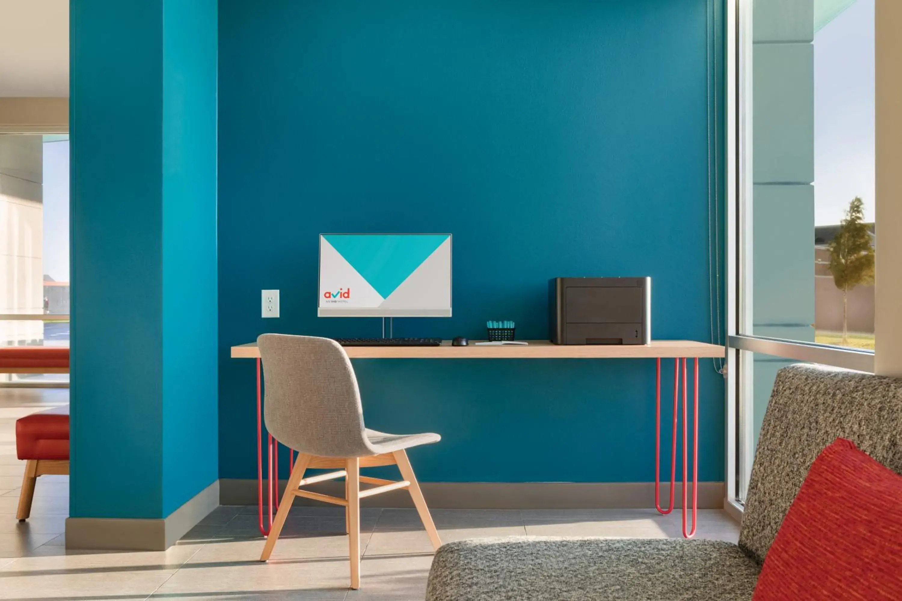 Lobby or reception in avid hotel Austin - Tech Ridge by IHG Lobby or reception in avid hotel Austin - Tech Ridge by IHG