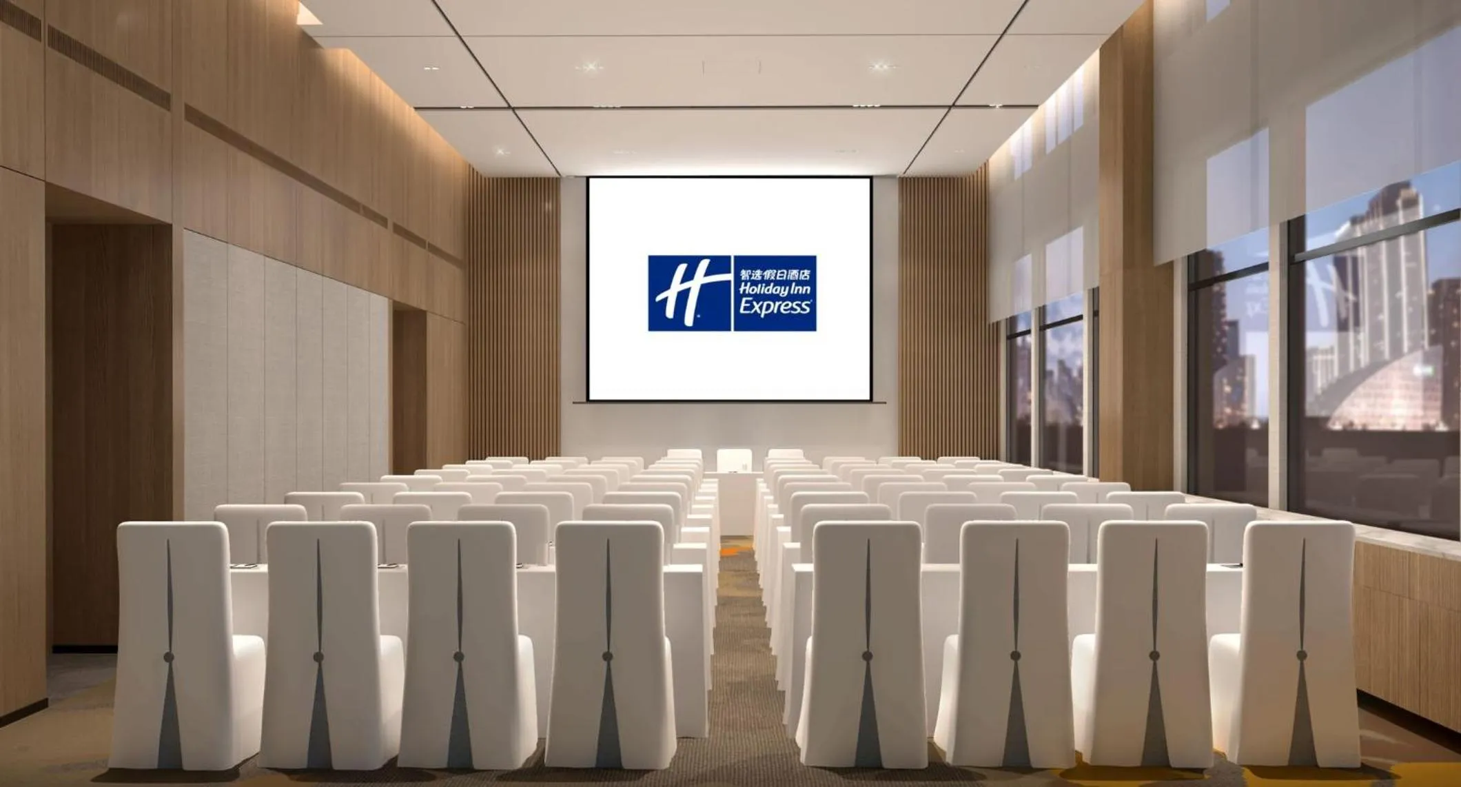 Meeting/conference room in Holiday Inn Express Chengdu Wuhou New City by IHG