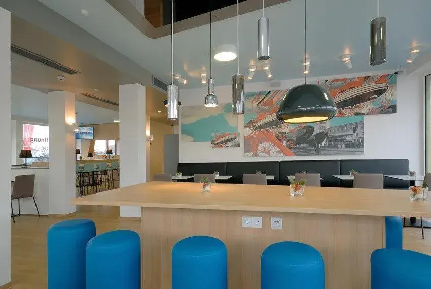 Lounge or bar in B&B Hotel Böblingen Lounge or bar in B&B Hotel Böblingen