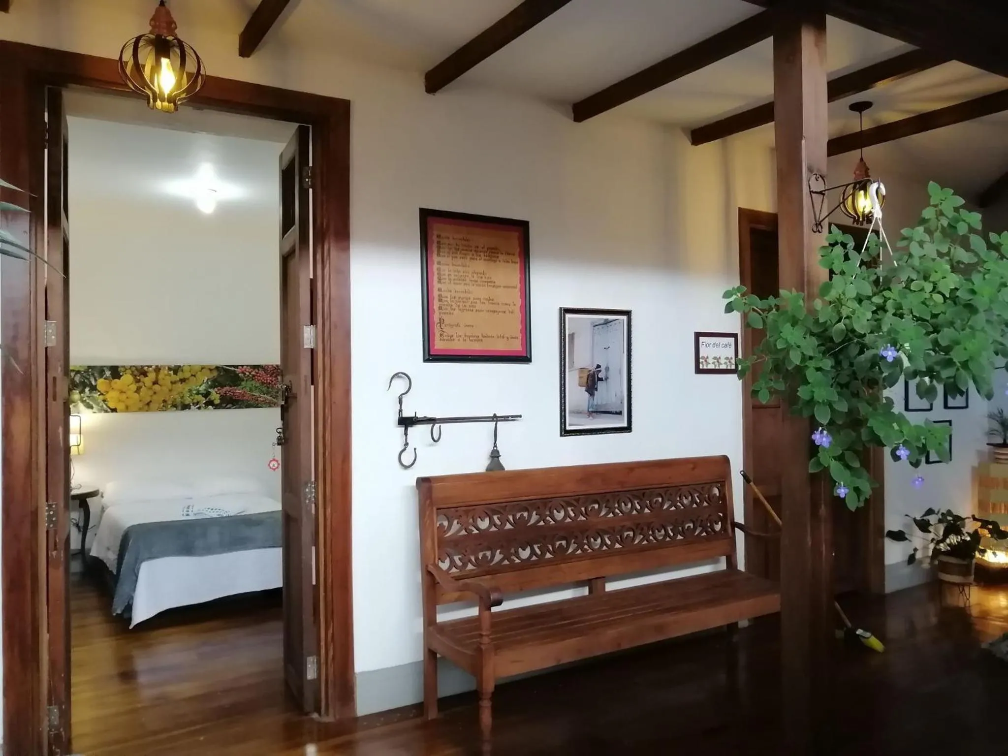 Bed in La Estancia Hotel Boutique