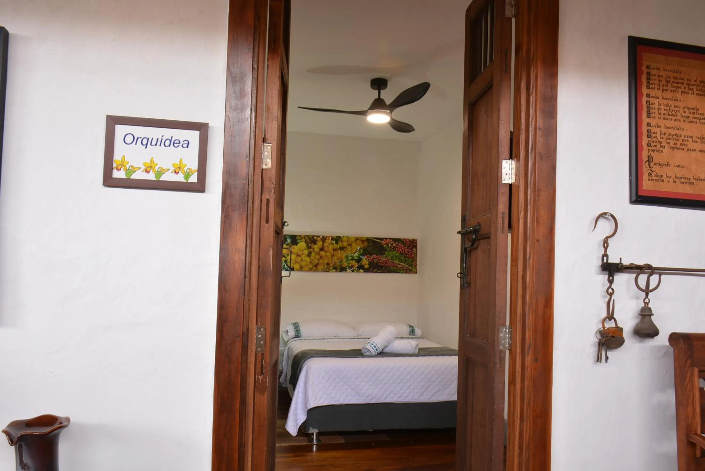 Bed in La Estancia Hotel Boutique