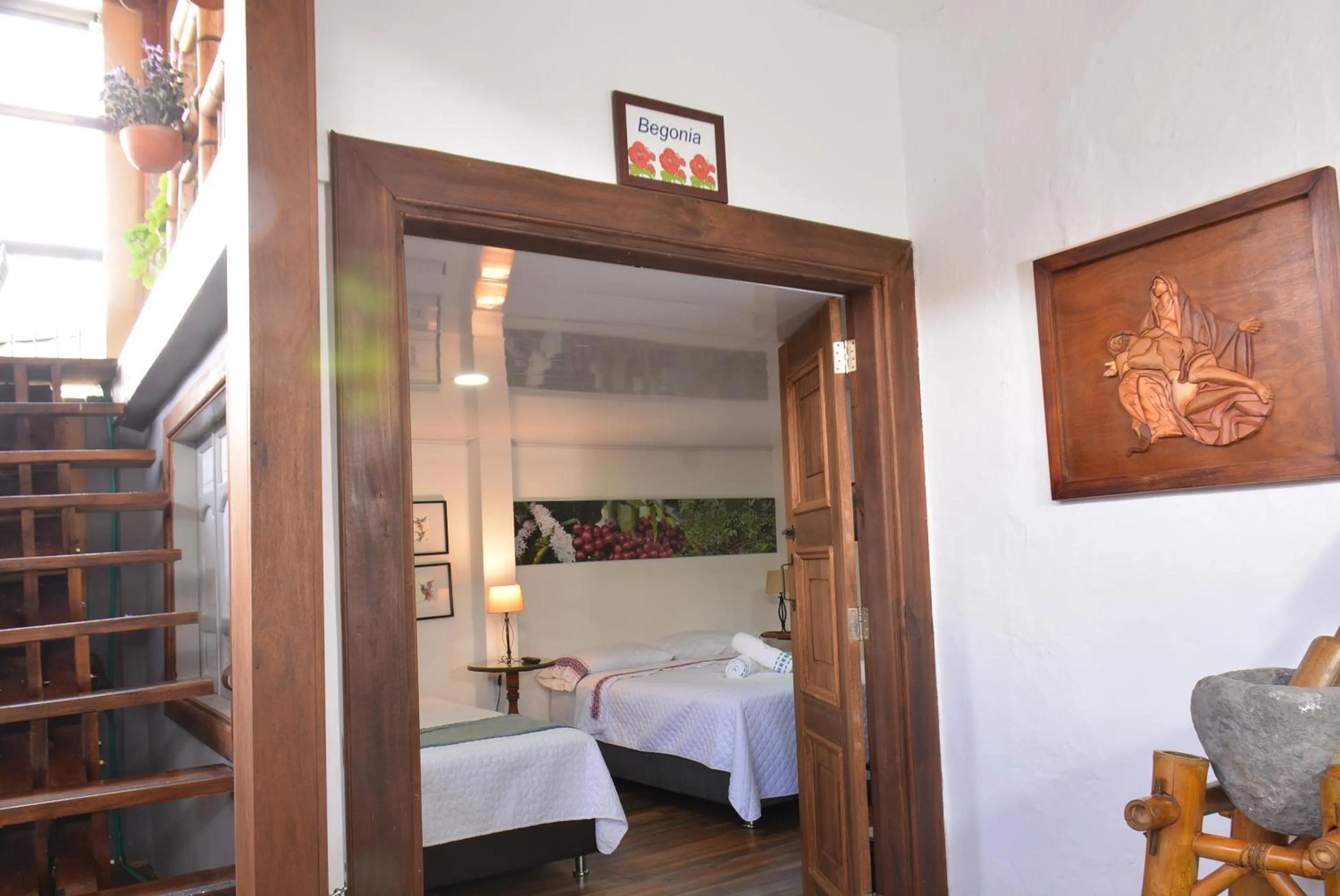 Bed in La Estancia Hotel Boutique