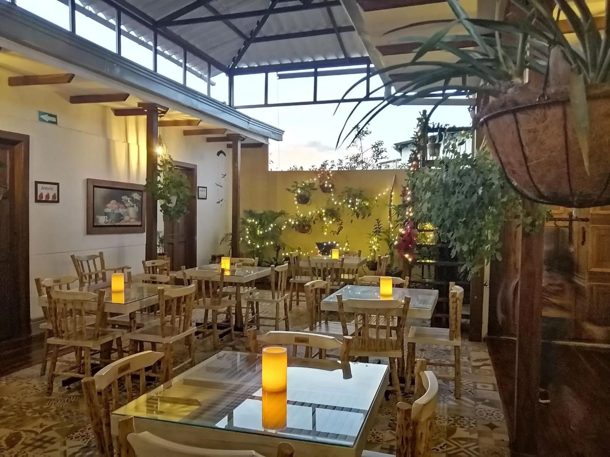 Patio in La Estancia Hotel Boutique