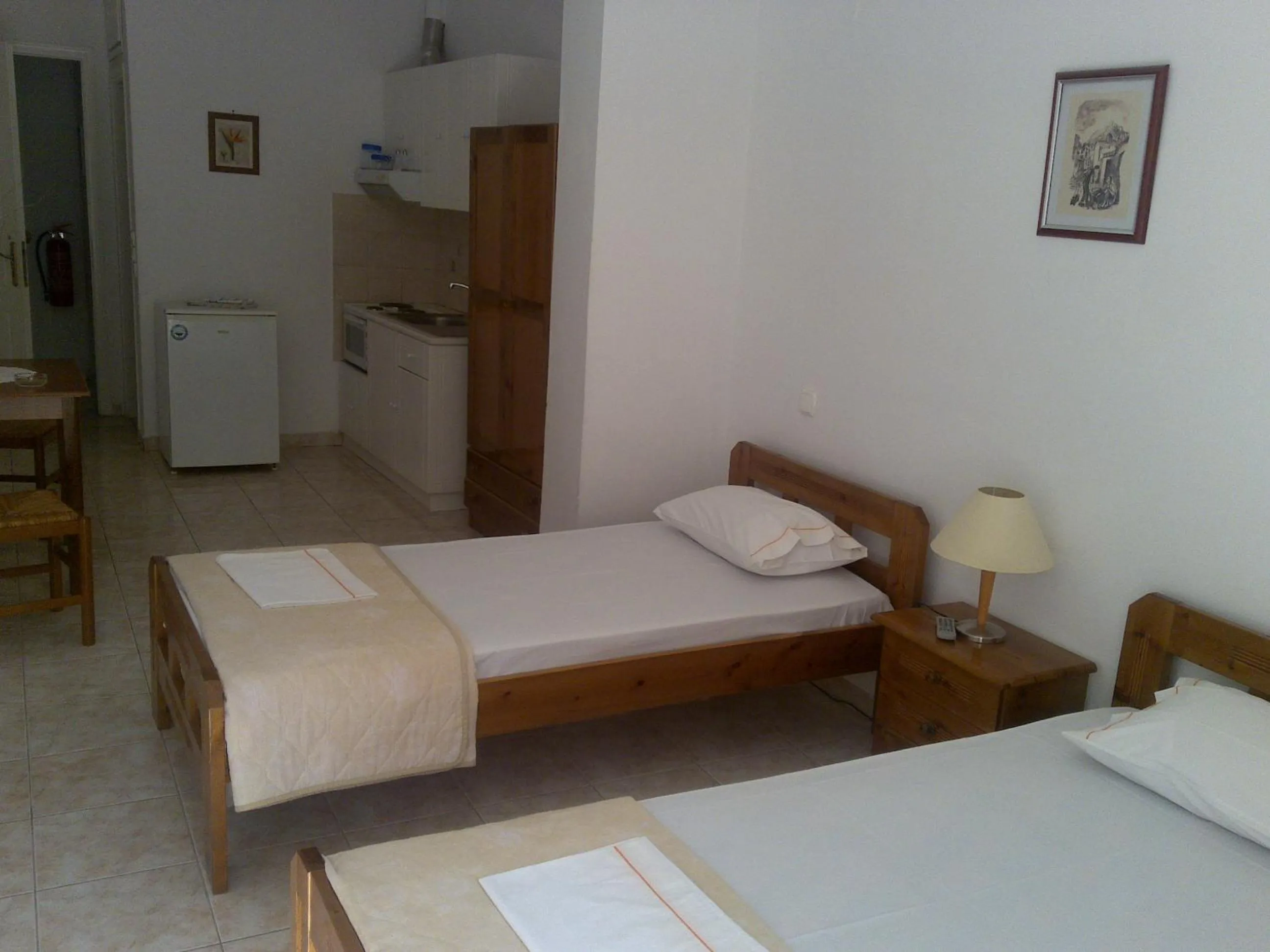 Bed in Agalos Studios