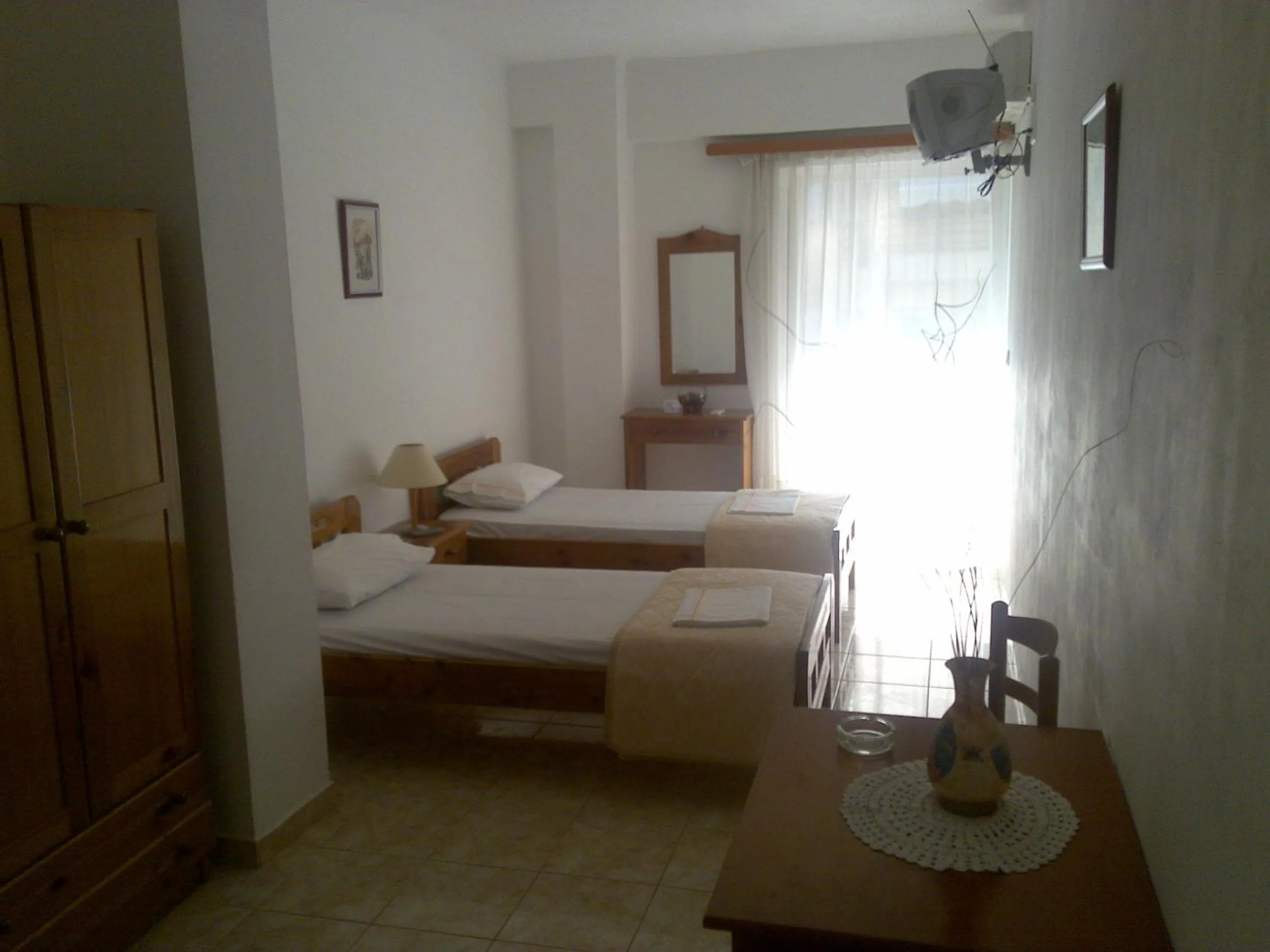 Bed in Agalos Studios