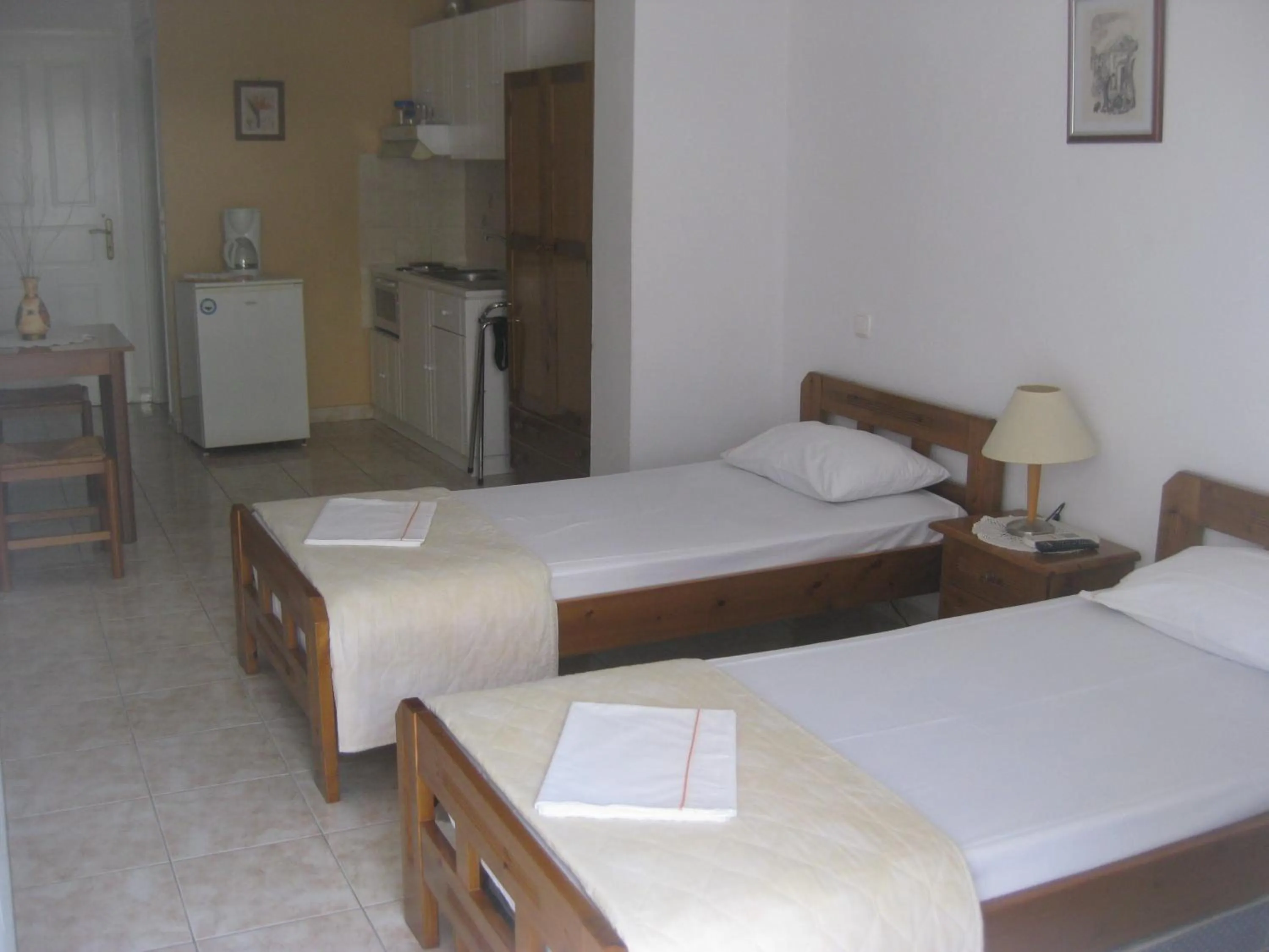 Bed in Agalos Studios