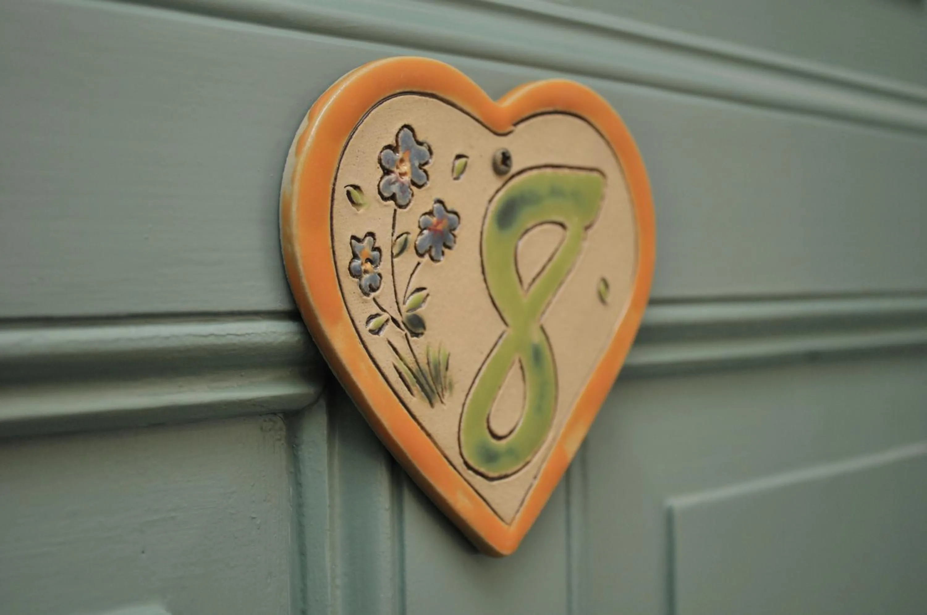 Decorative detail in Pension Immergrün