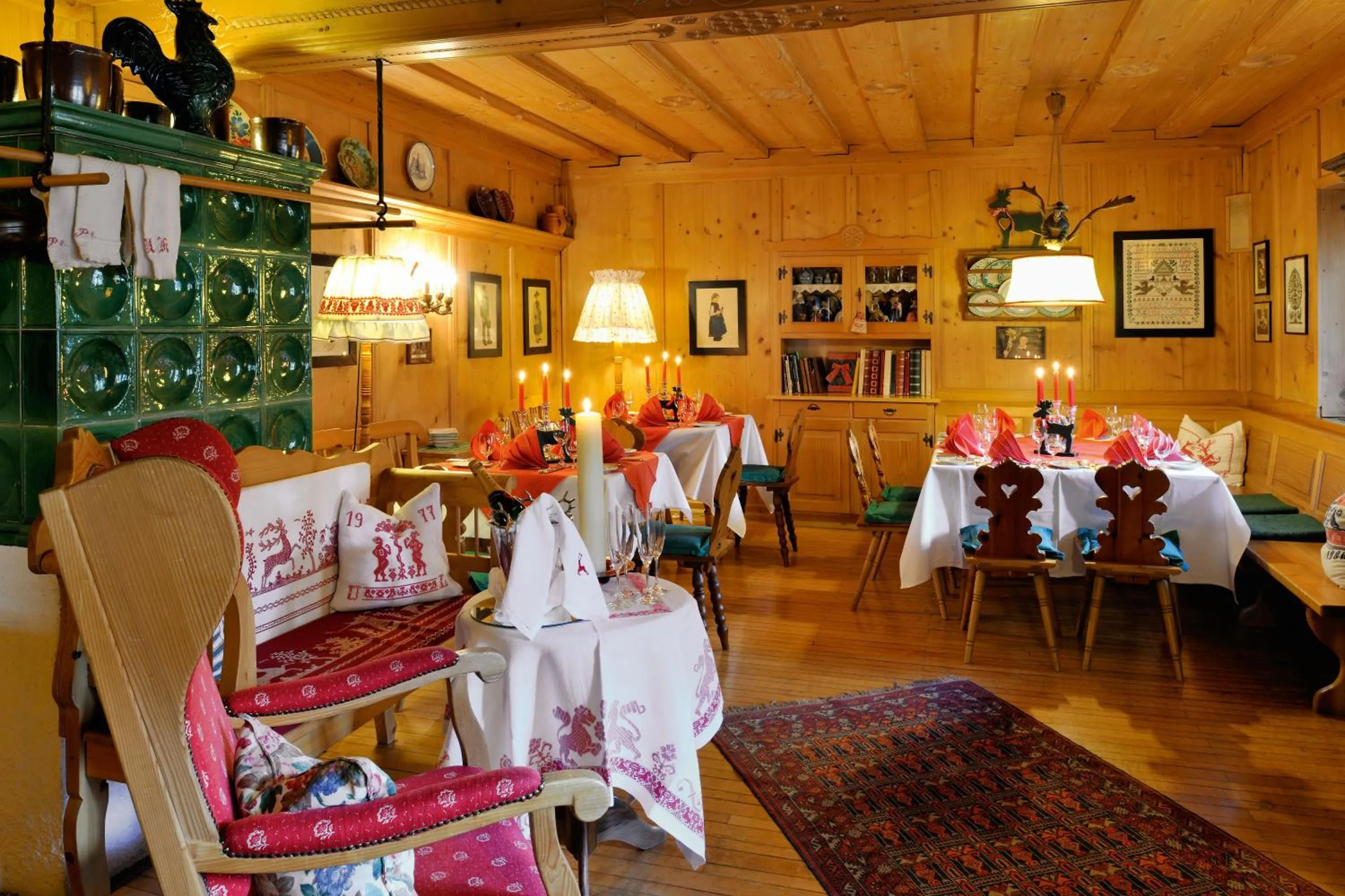 Restaurant/places to eat in Romantikhotel Almtalhof