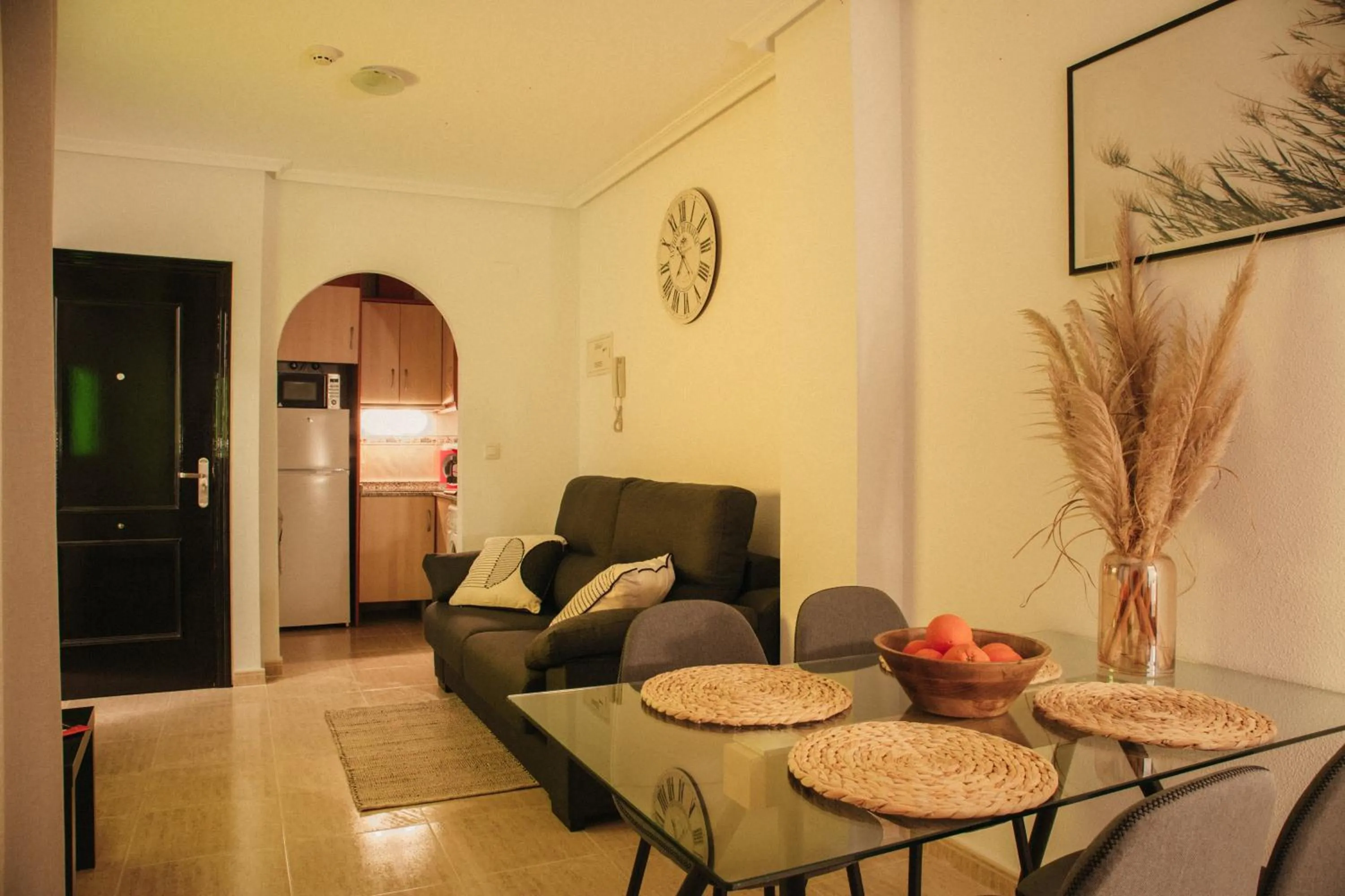 Living room in Aparthotel Costa Blanca