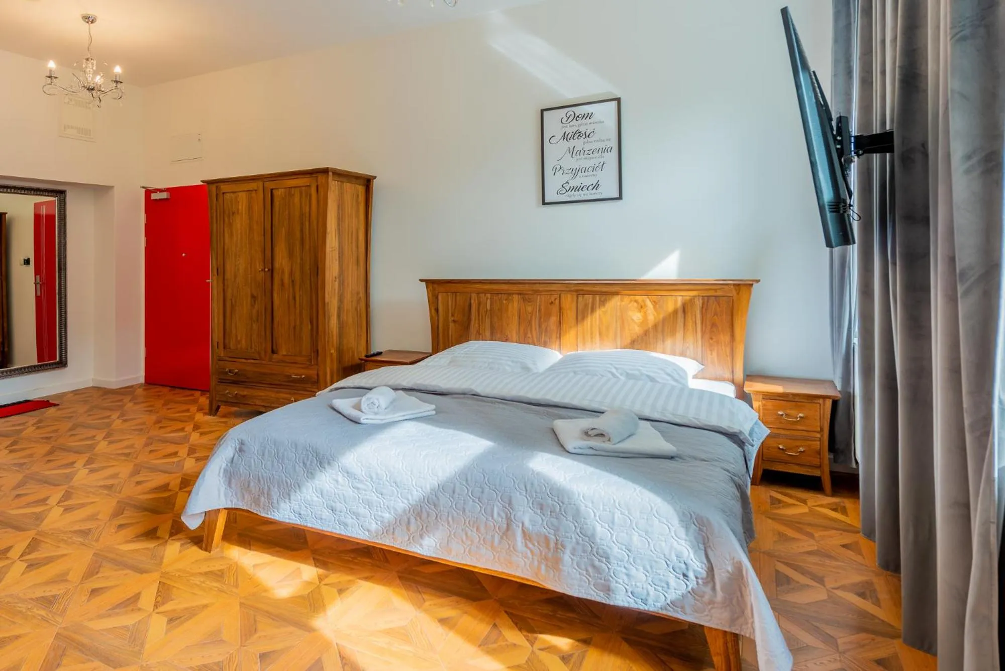 Bed in Kamienica Zamenhofa - Apartamenty na wynajem