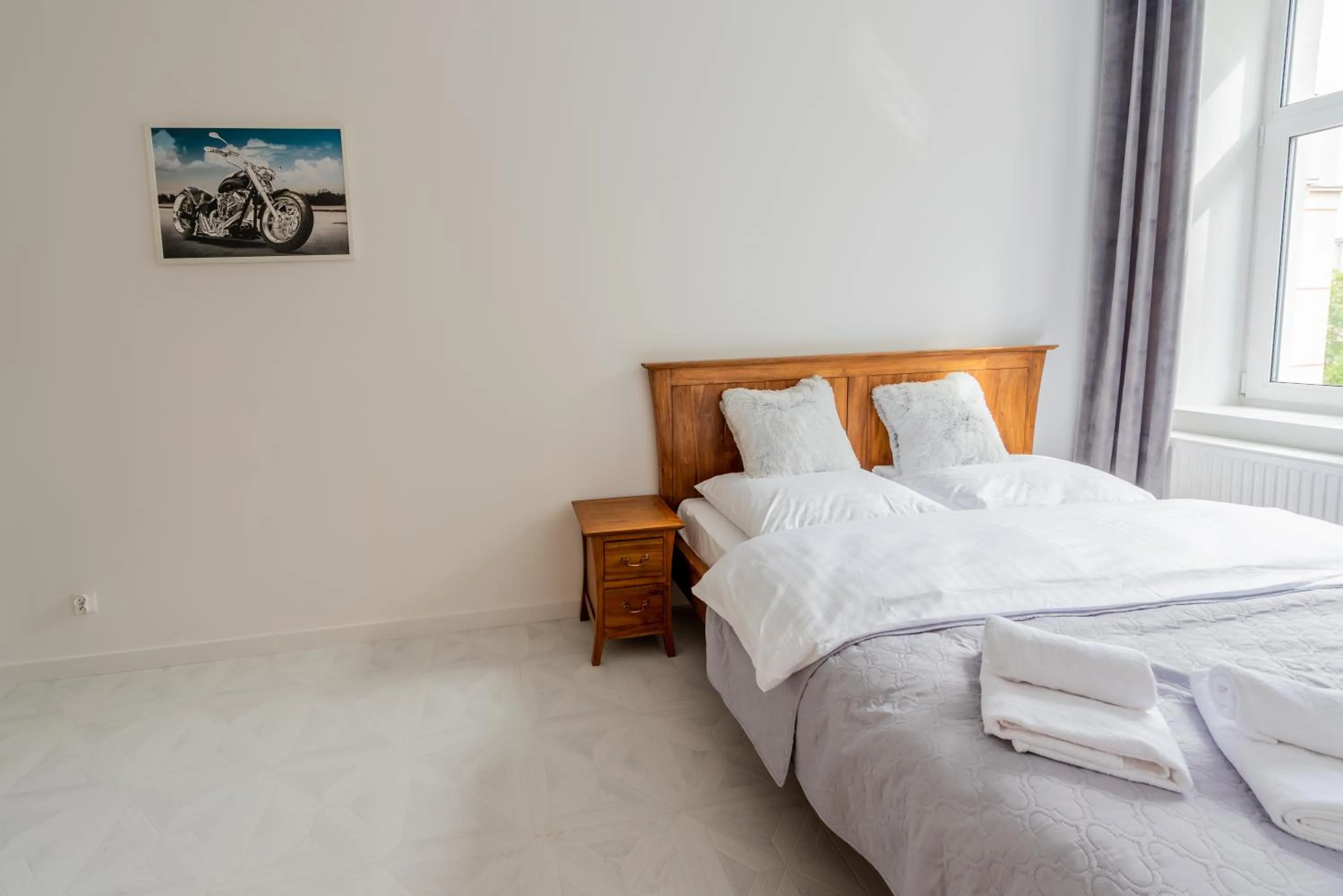 Bed in Kamienica Zamenhofa - Apartamenty na wynajem