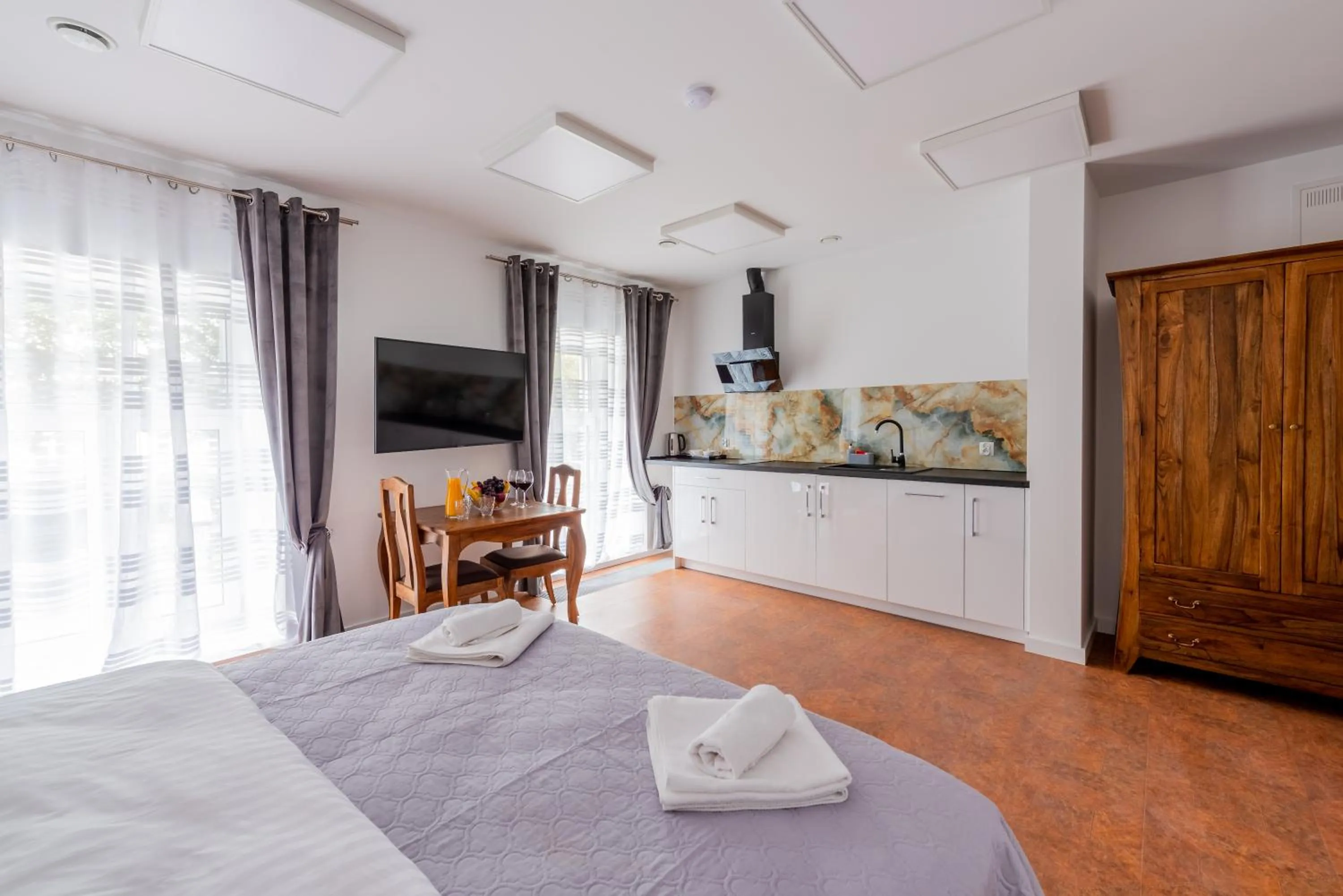 Bed in Kamienica Zamenhofa - Apartamenty na wynajem