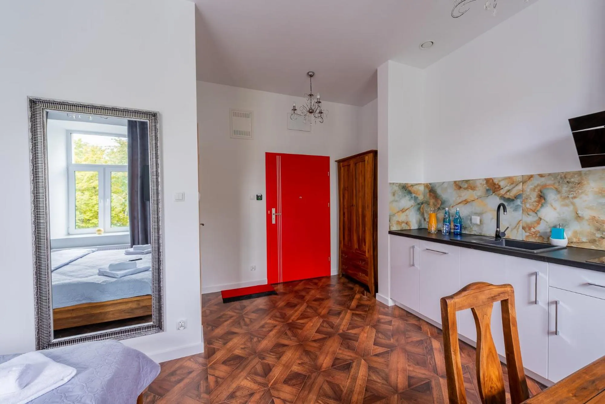 Bed in Kamienica Zamenhofa - Apartamenty na wynajem