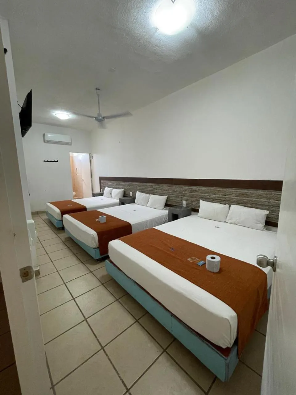 Bed in Hotel Albatros Peñita-Guayabitos Nayarit