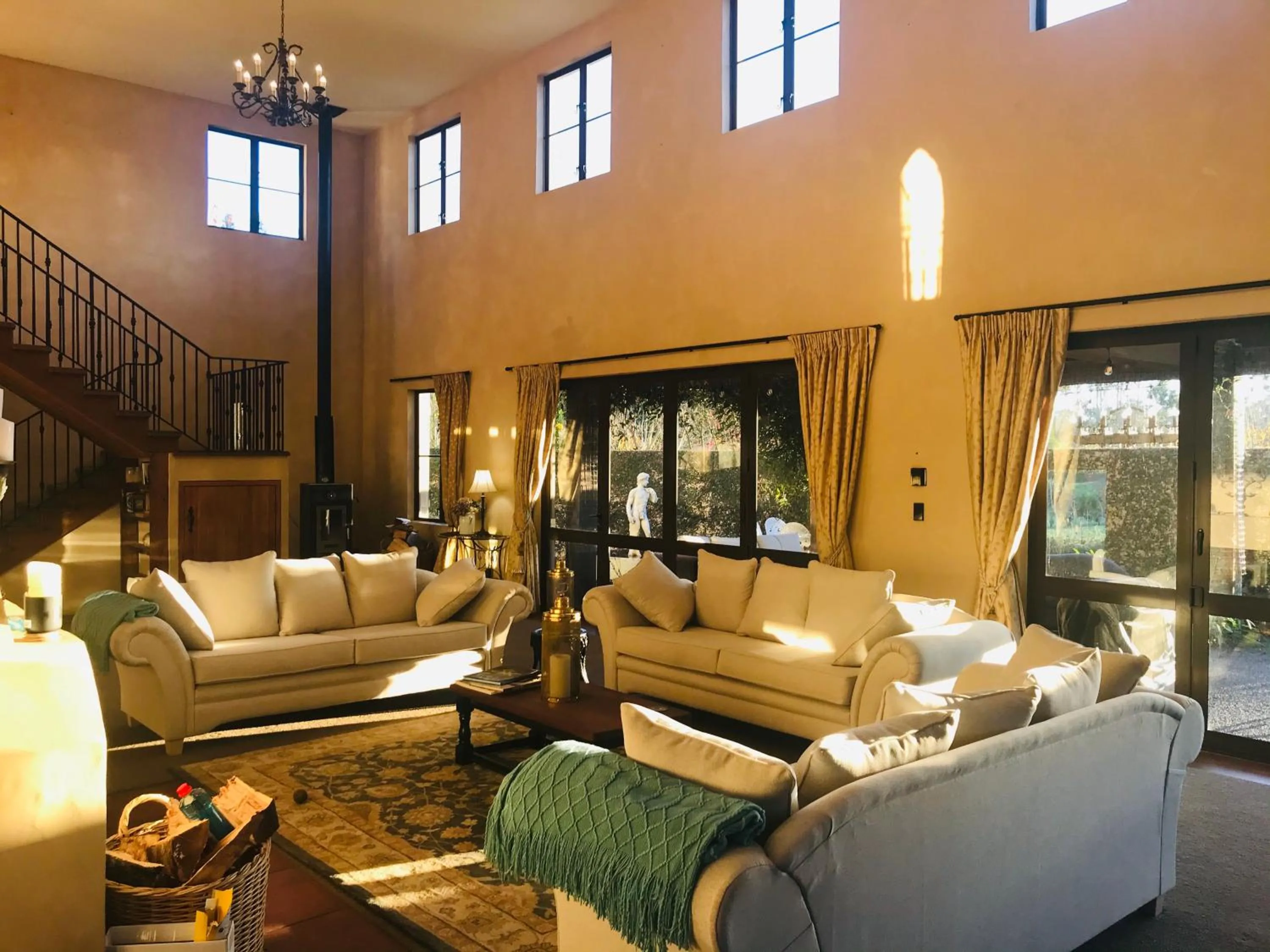 Living room in Villa Vie