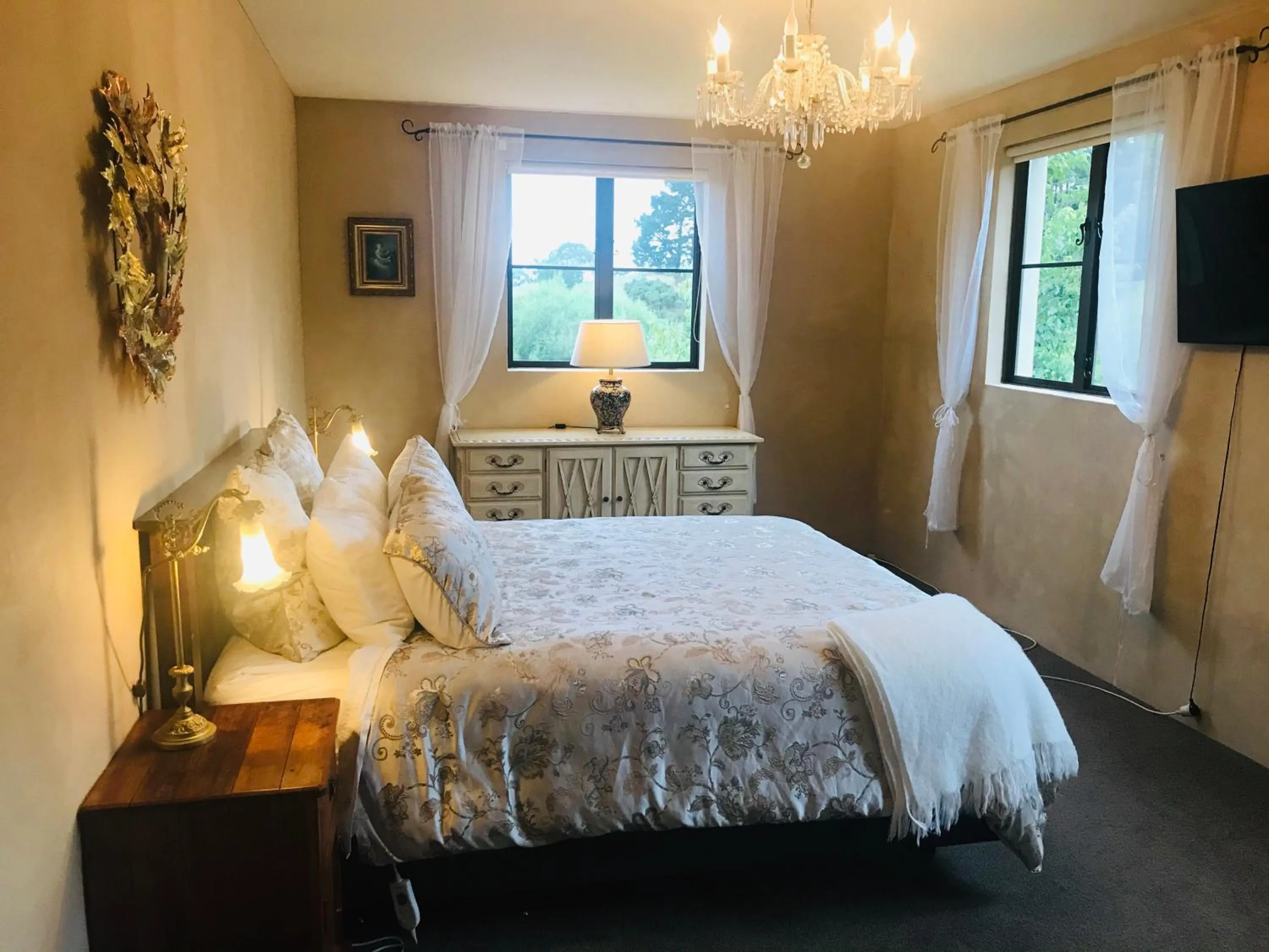 Bedroom, Bed in Villa Vie