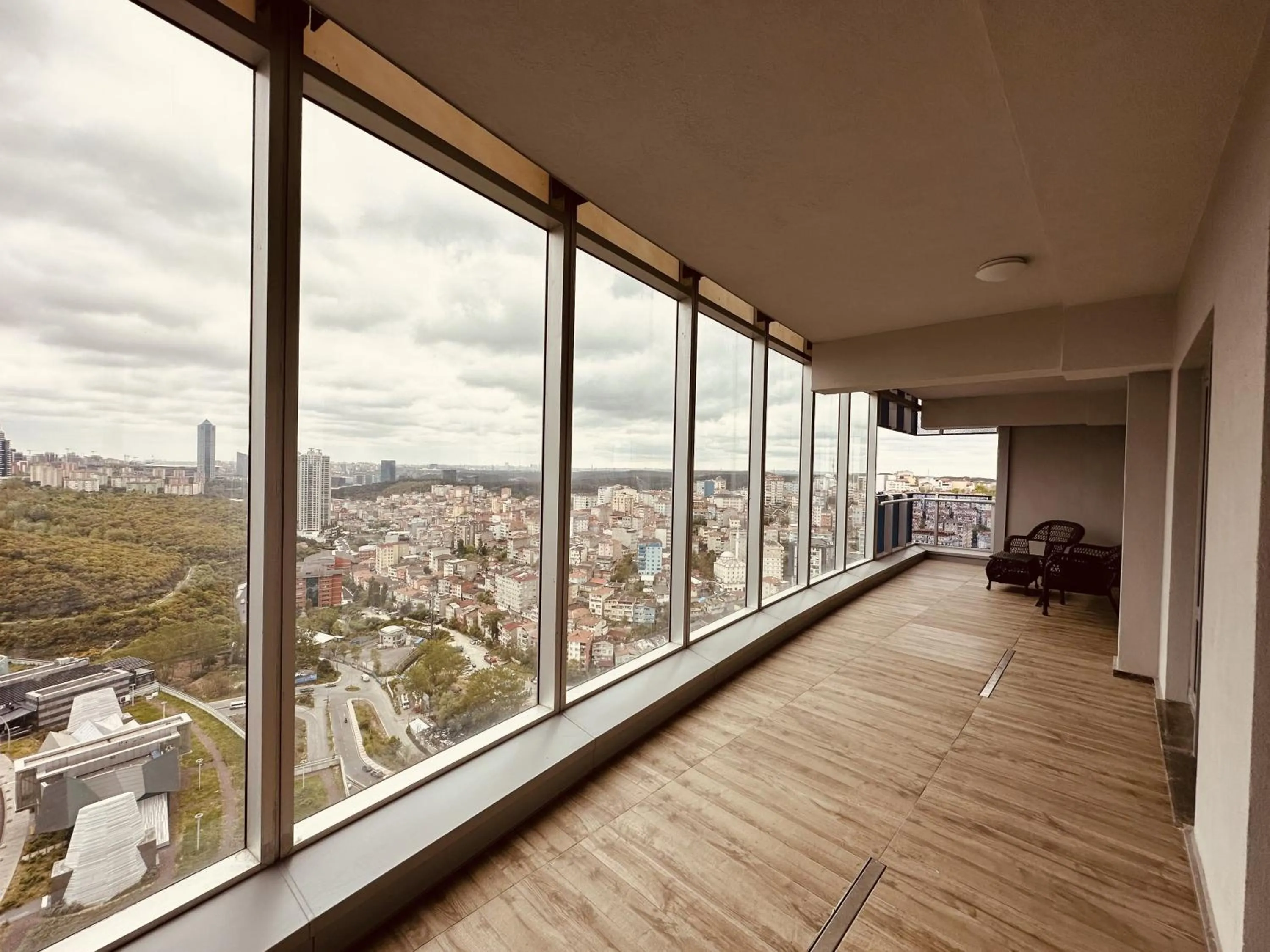 Balcony/Terrace in Maslak Aparts