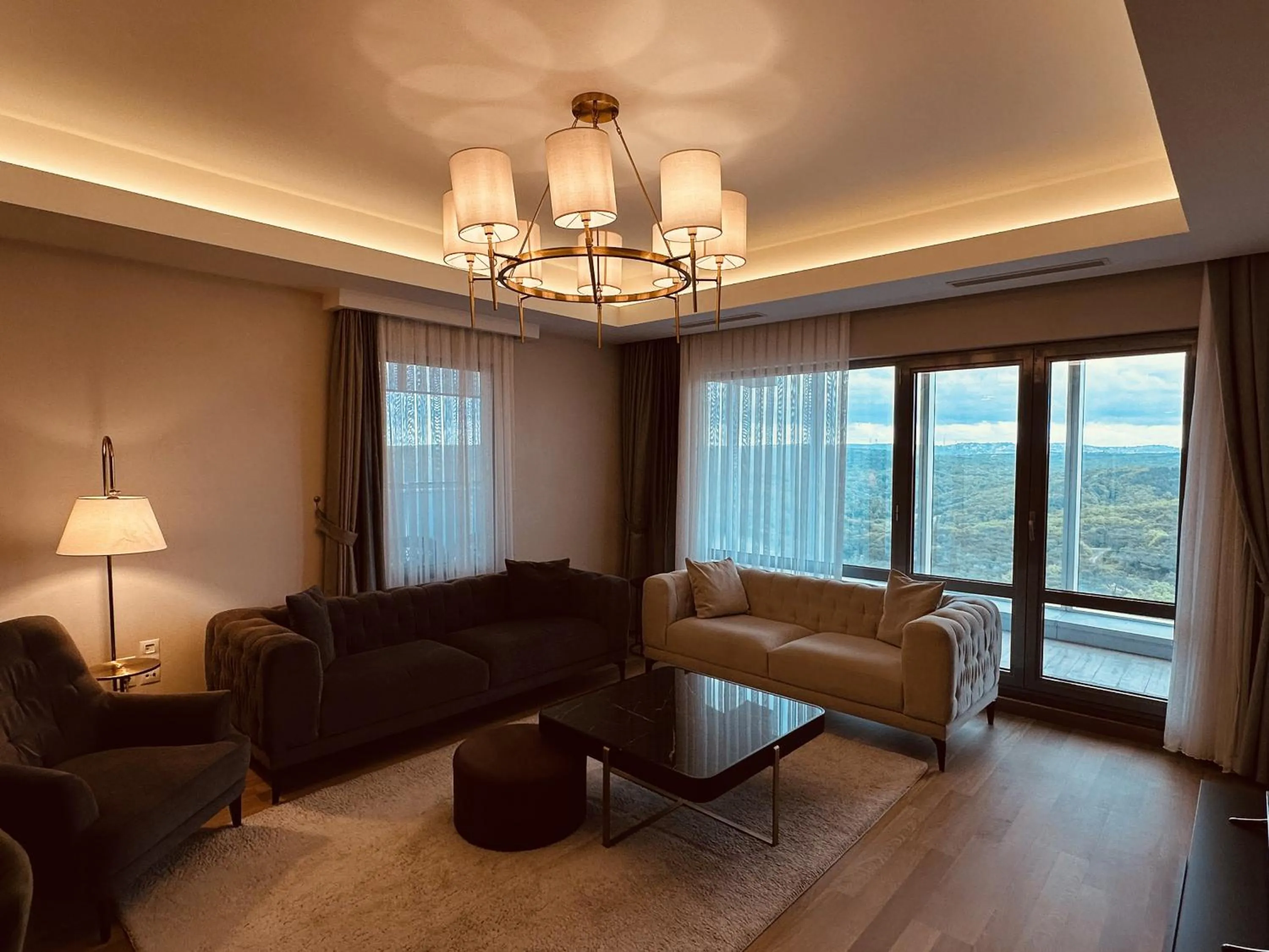 Living room in Maslak Aparts