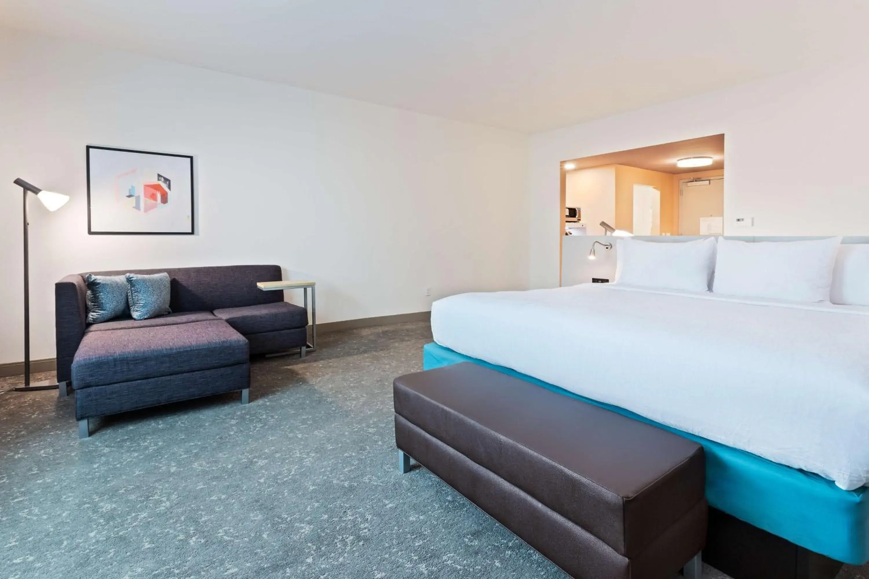 Living room, Bed in Hilton Garden Inn Homestead Living room, Bed in Hilton Garden Inn Homestead